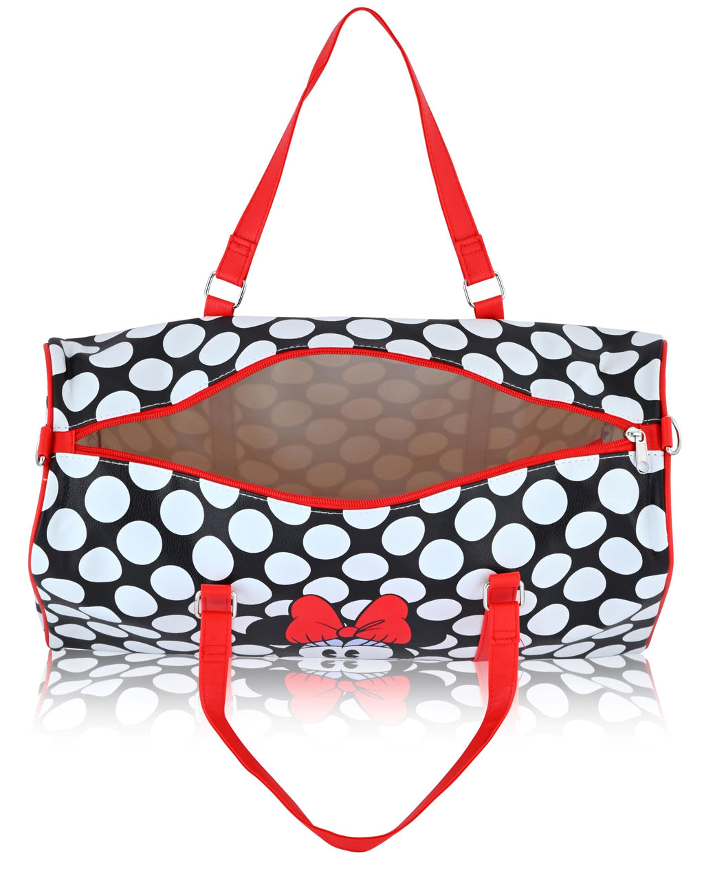 Stitch, Minnie, Mickey, Pooh, Harry Potter, or Jack Skellington 16" Leather Mini Travel Bag, Duffle Bag, Overnight Bag