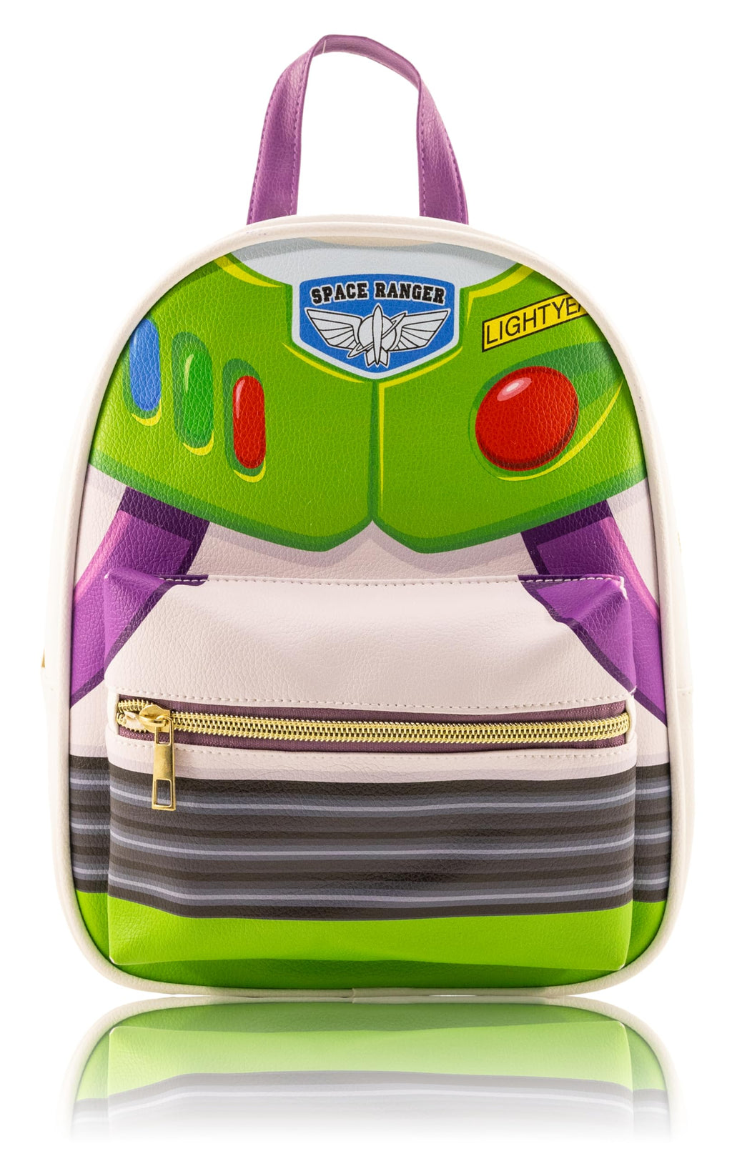 Disney Toy Story Buzz Lightyear Backpack for Kids | Toy Story Bookbag with Space Ranger Suit Graphic | Toddler Travel Bag, Lightweight Mini Backpack Purse for School | Ages 3+