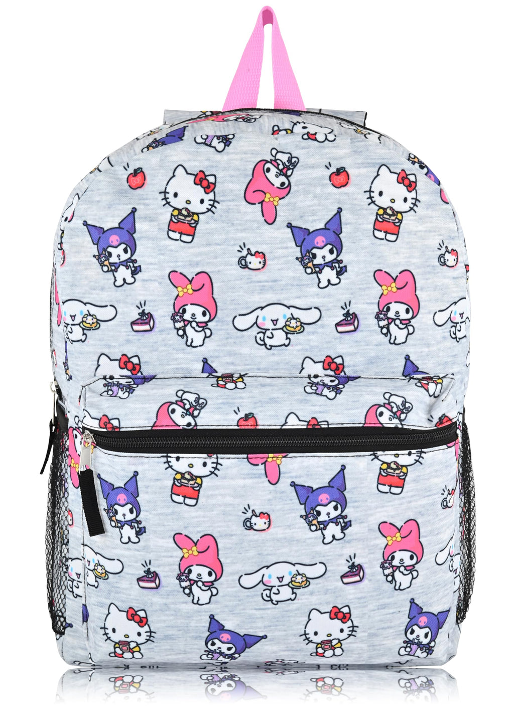 Sanrio Hello Kitty Backpack for Girls, Boys, Adults, Toddler Backpack | Hello Kitty and Friends Backpack for School | 16" Small Kids Bookbag Knapsack for Girls, Boys | Hello Kitty Bag Cute Backpack