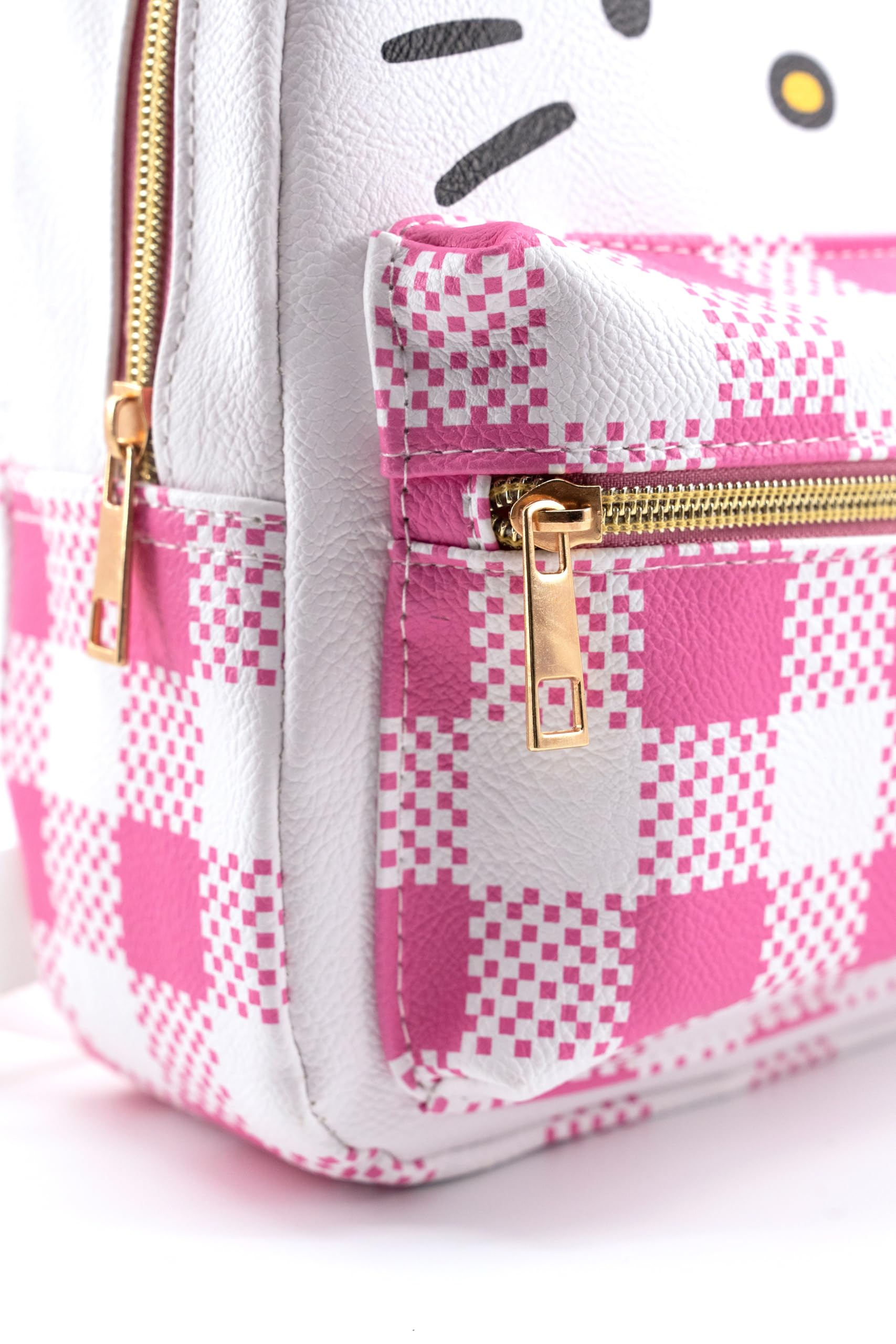 Fast Forward Sanrio Hello Kitty Backpack for Women, Men, Unisex | 10" PU Leather Mini Backpack Purse | Hello Kitty Accessory