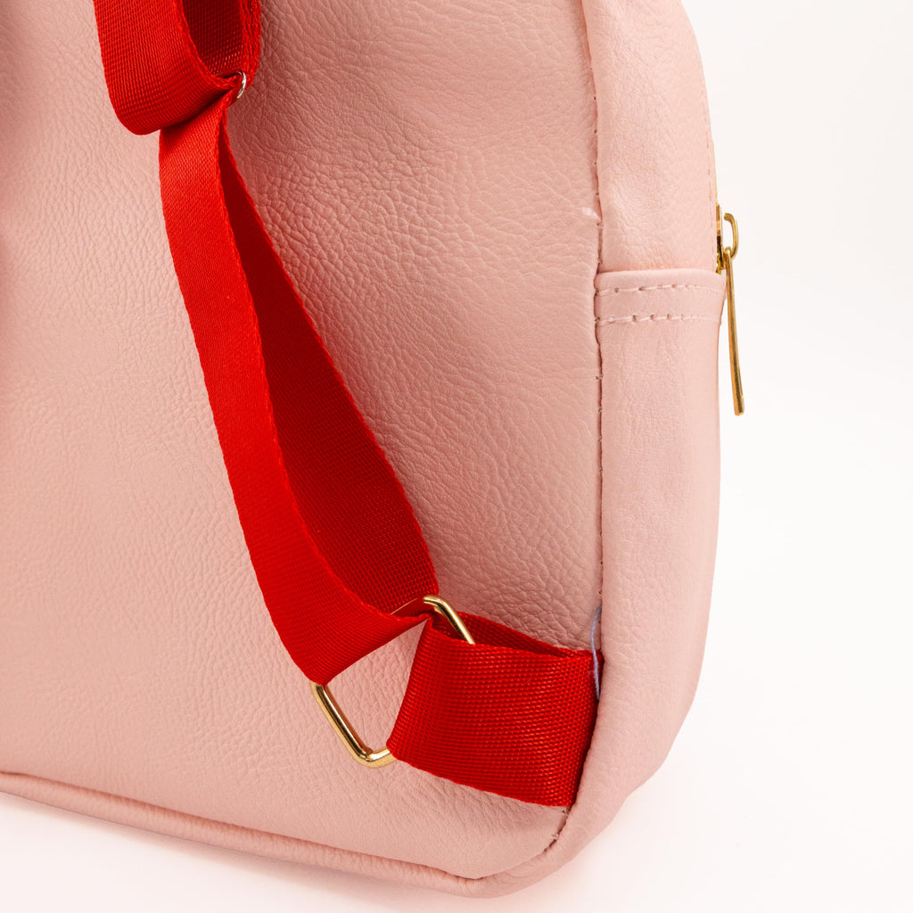 Fast Forward Strawberry Shortcake Backpack for Women, Men, Unisex | Cute PU Leather 10" Mini Backpack