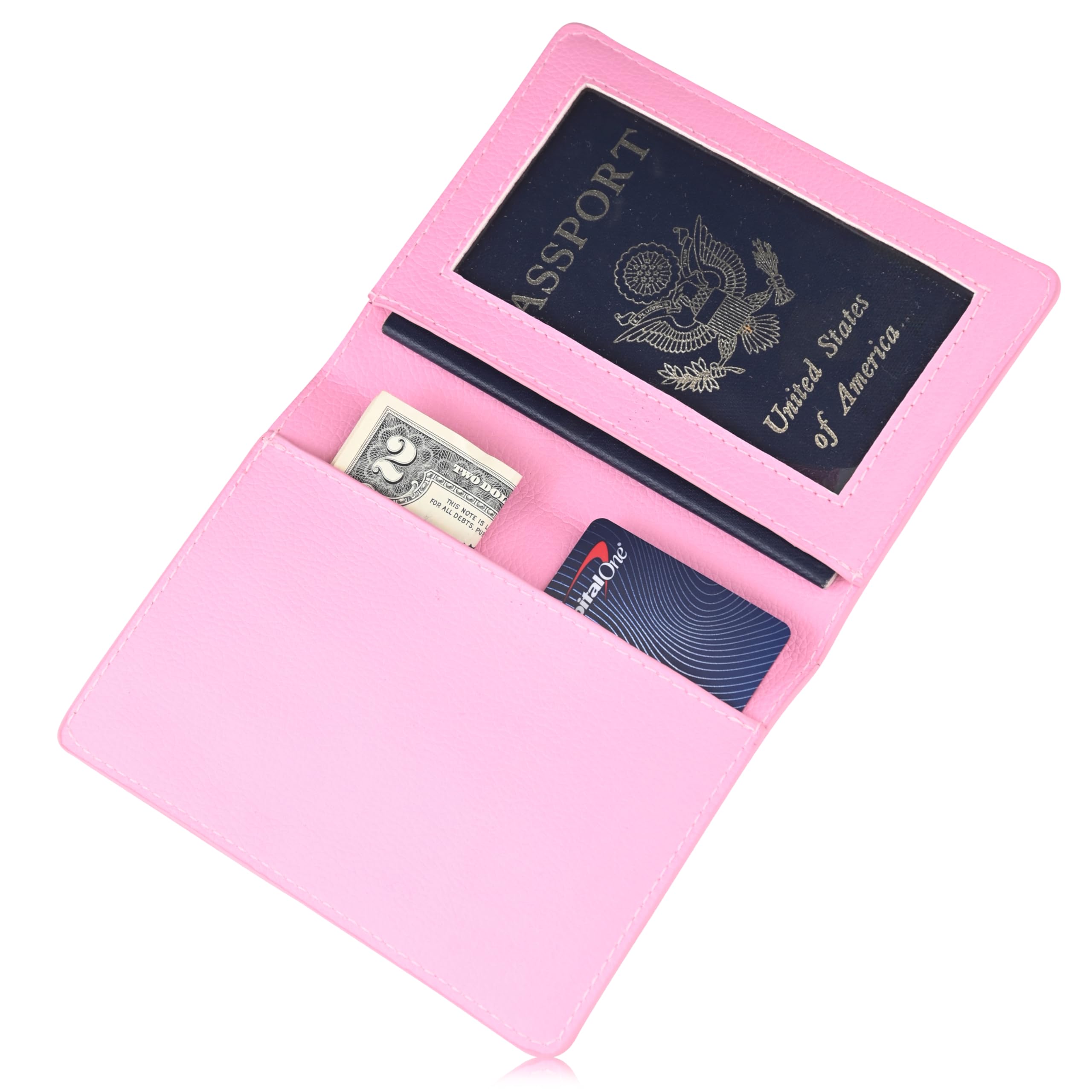 Fast Forward Sanrio Hello Kitty Passport Holder & Card Wallet | Women & Girls | Faux Leather | Hello Kitty Fans | Scratch Resistant & Ultra Slim