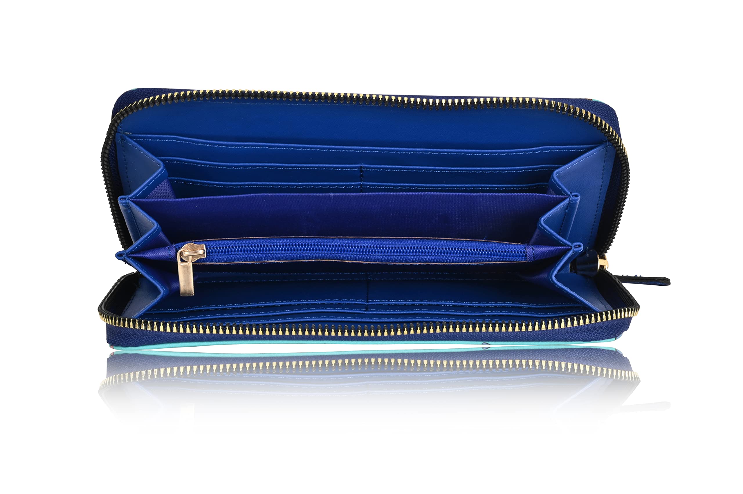 Lilo and Stitch Zip Wallet - Lilo and Stitch Zip Wallet (Light Blue Stitch)