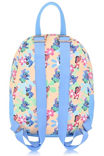 Disney Lilo and Stitch Backpack for Women, Men, Unisex | Cute PU Leather 10" Mini Backpack Purse | Stitch Bag & Accessories