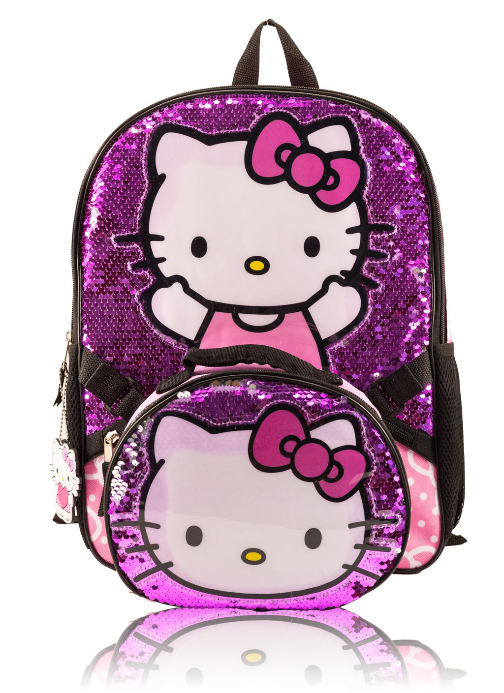 Disney or Sanrio Backpack Set for Girls | 3-Piece Travel Daypack Backpack