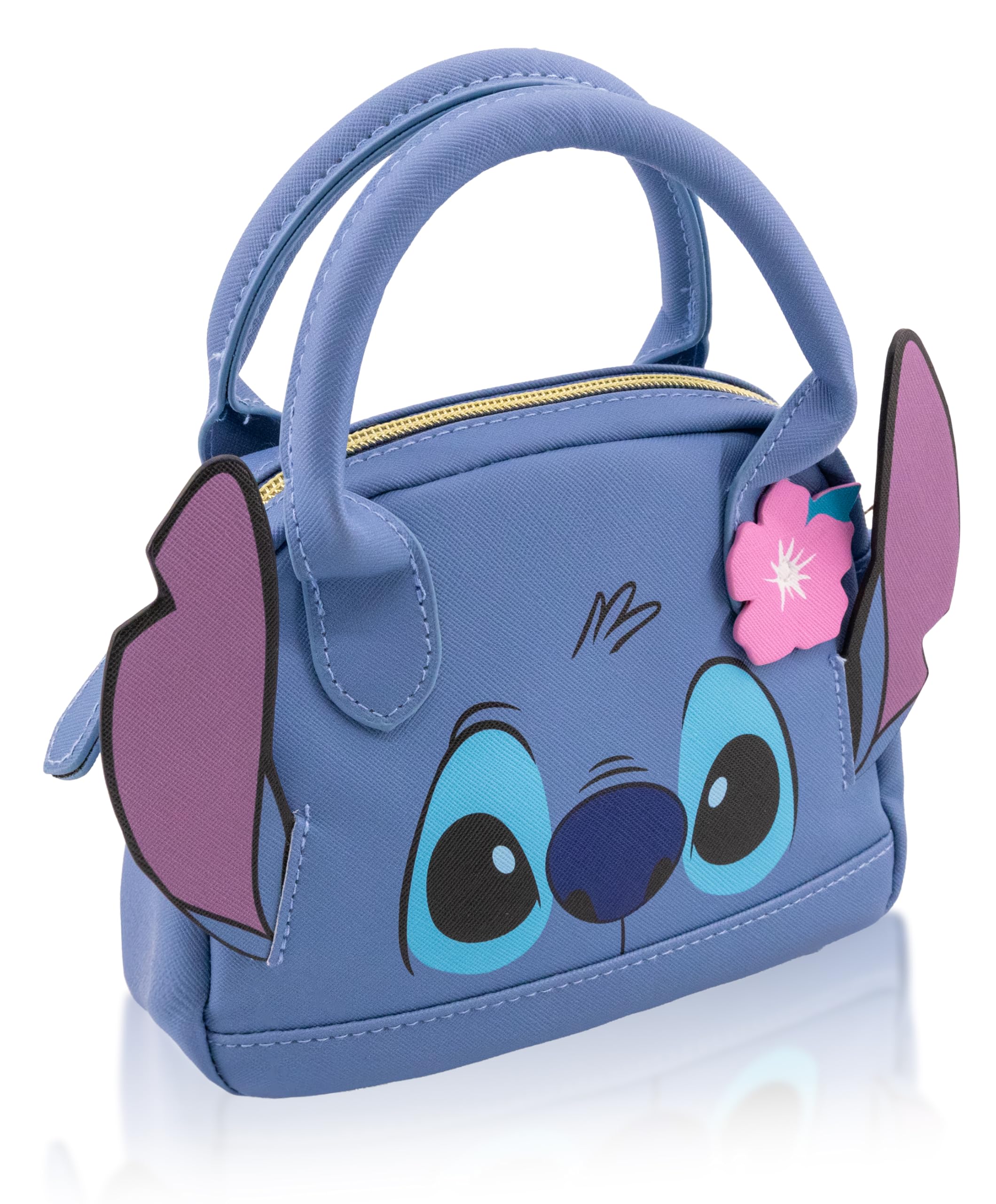 Disney Stitch Purse Crossbody Handbag for Women | Stitch Mini Leather Women's Shoulder Handbag | Stitch Accessories for Girls, Boys, Adults, Unisex