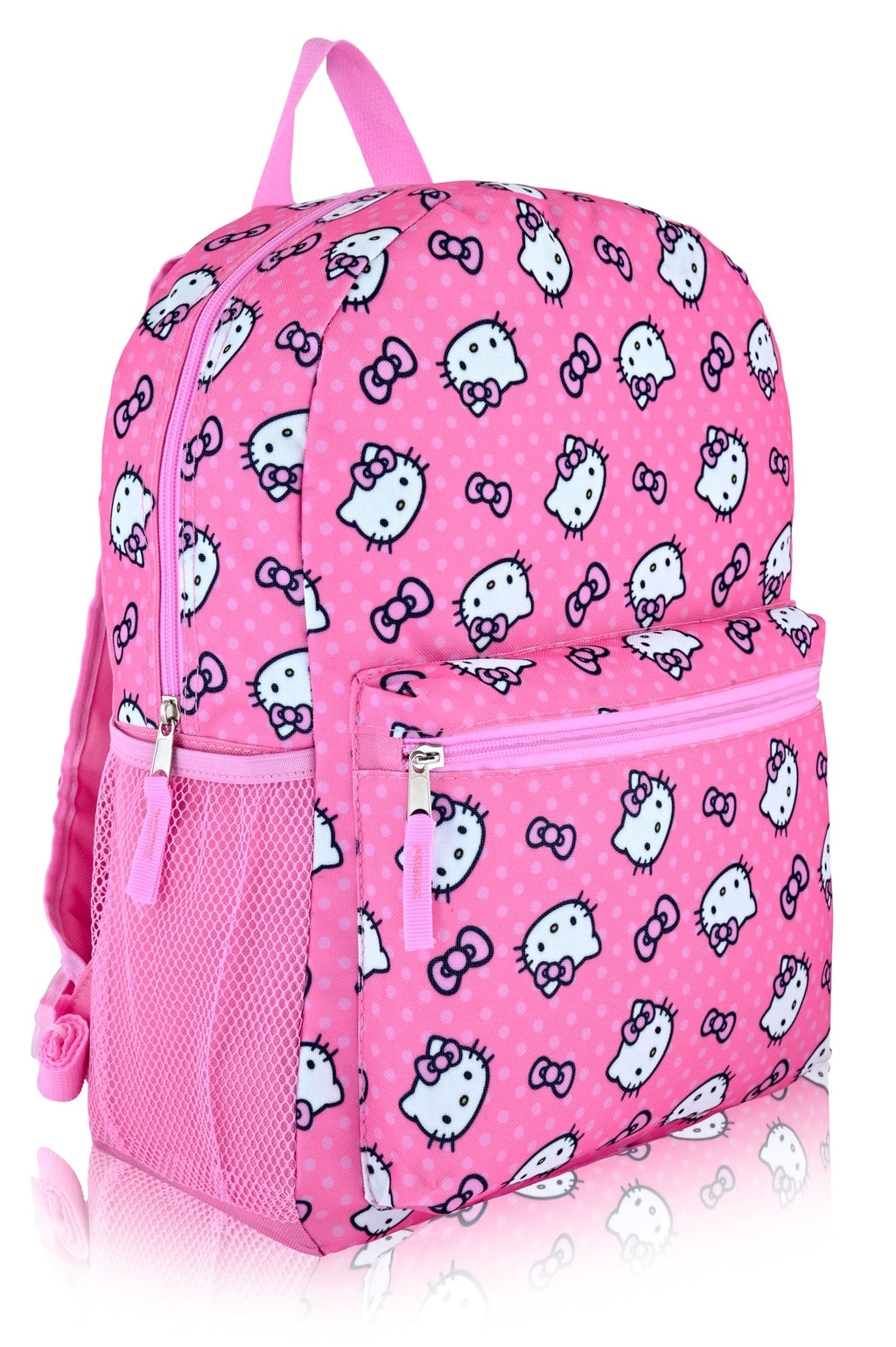 Sanrio Hello Kitty Backpack for Kids | Hello Kitty Bookbag for Girls, Boys, Unisex | Toddler Travel Bag, Cute Lightweight Bag for School | Ages 3+