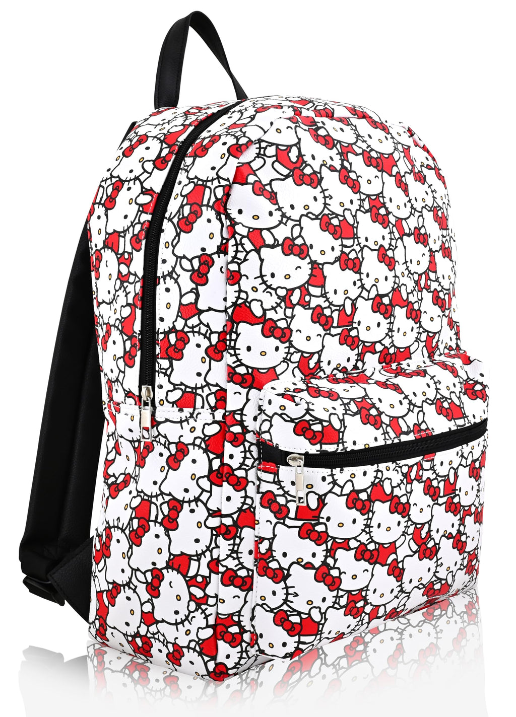 Hello Kitty, Stitch, Princess, Care Bears or Mickey Mouse Backpack for Women, Men, Unisex | Cute PU Leather Large Backpack