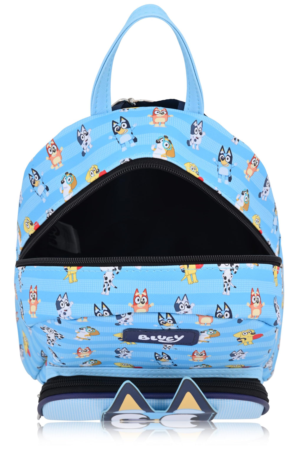 Fast Forward Bluey Backpack for Boys, Girls, Women, Men, Unisex | Cute PU Leather 10" Mini Backpack Purse Shoulder Purse | Bluey Bag and Accessories