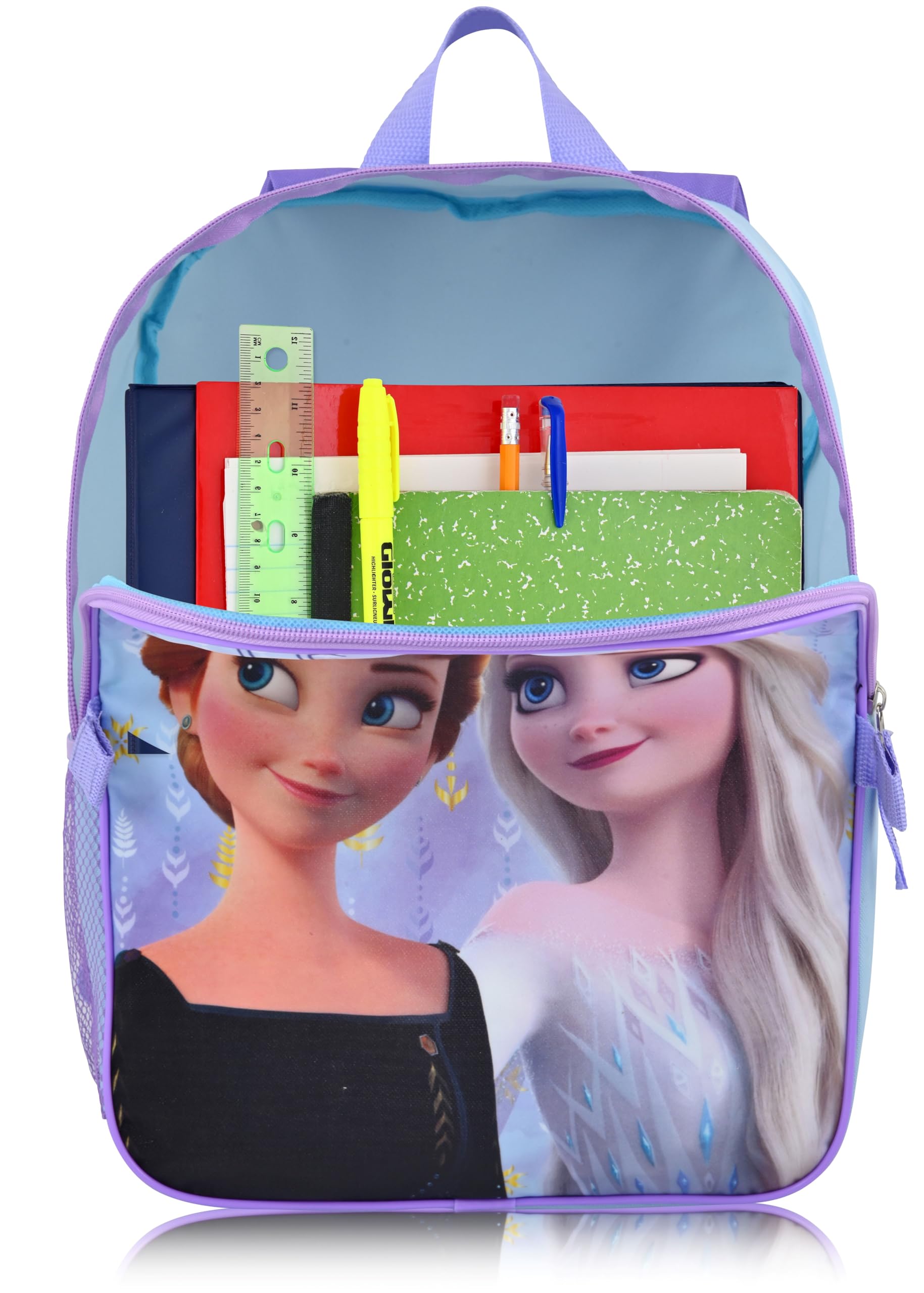 Disney Backpack for School and Lunch Box for Kids | Kids Knapsack and Insulated Lunch Bag Lunch Box for Girls, Boys, Toddlers