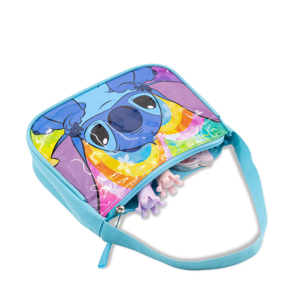 Disney Stitch Mini Purse Handbag for Women | Nylon Women's Shoulder Handbag | Stitch Accessories for Girls, Boys, Adults, Unisex