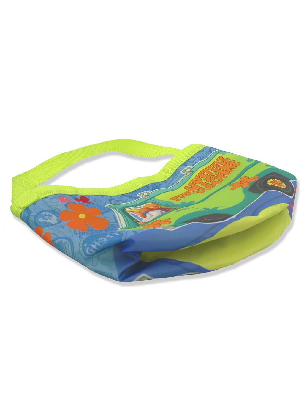 Scooby-Doo Mystery-Machine Kids Nylon Gift Basket Bucket Tote Bag (One Size, Blue)