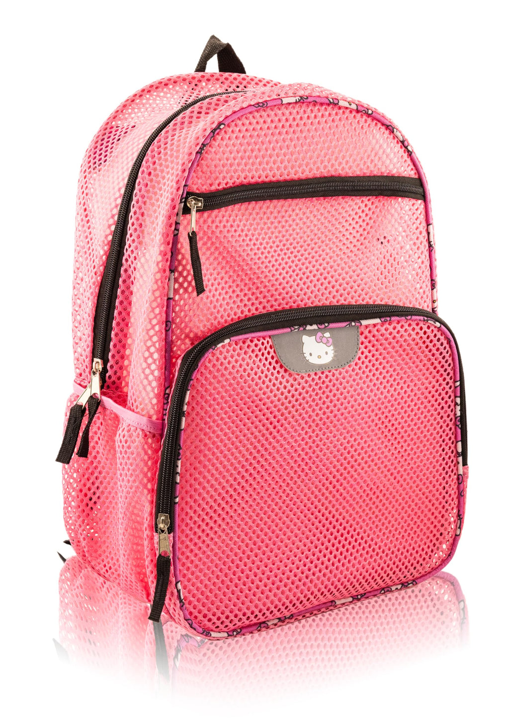 Fast Forward Bluey, Hello Kitty or Stitch Mesh Backpack for Kids | Bookbag for Girls, Boys, Unisex | Toddler Travel Bag