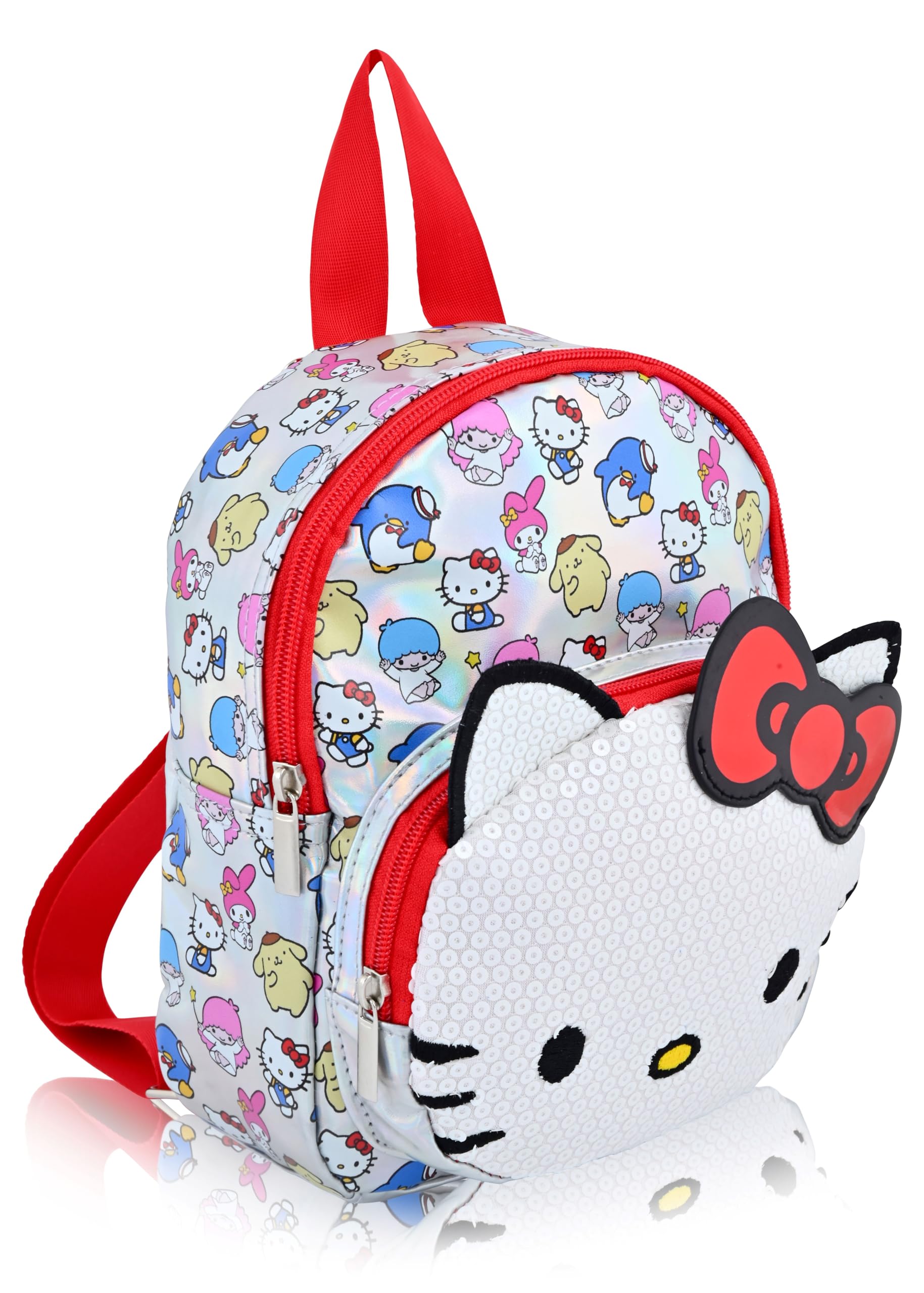 Fast Forward Sanrio Hello Kitty Backpack - Cute Mini Backpack Purse for Girls & Boys