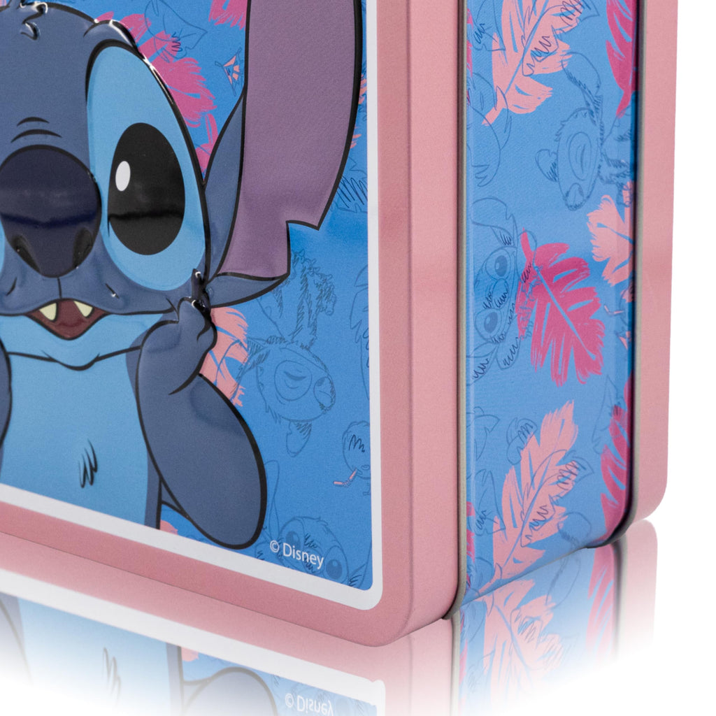 Fast Forward Stitch, Spiderman, Bluey or Hello Kitty Tin Lunch Box for Kids | Stitch Tin Lunchbag for Boys, Girls, Unisex
