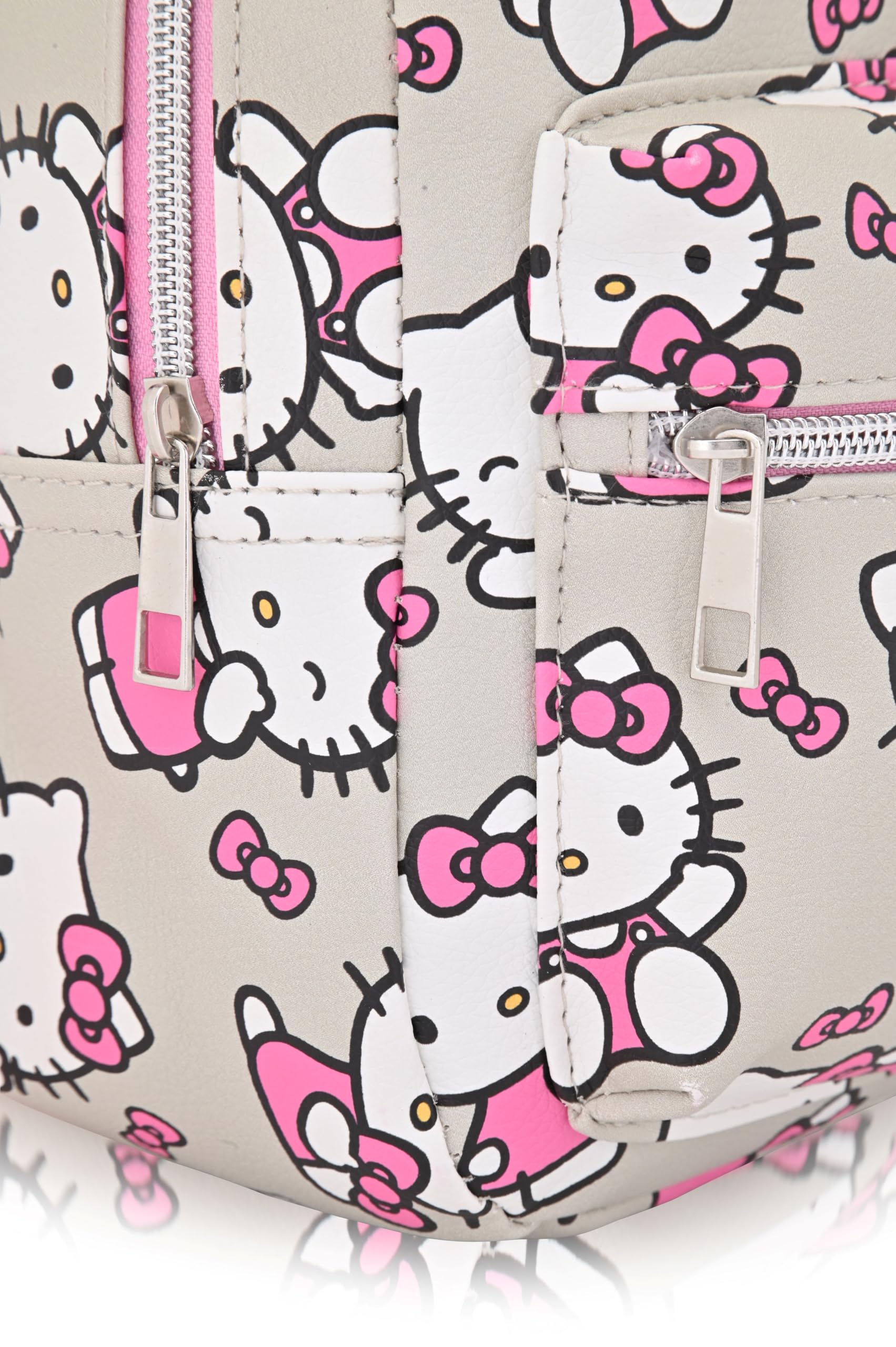 Fast Forward Sanrio Hello Kitty Backpack for Women, Men, Unisex | Cute PU Leather 10" Hello Kitty Mini Backpack Purse Shoulder Purse | Hello Kitty Bag and Hello Kitty Accessories