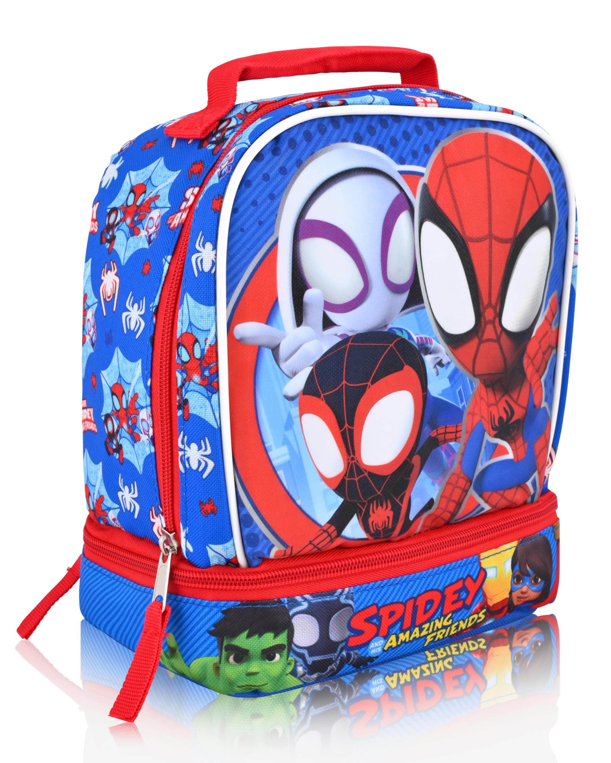 Fast Forward Officially Licensed Lunch Box for Kids | Insulated Lunch Bag Lunch Box for Boys, Girls, Toddlers | Kids Reusable Lunchbox