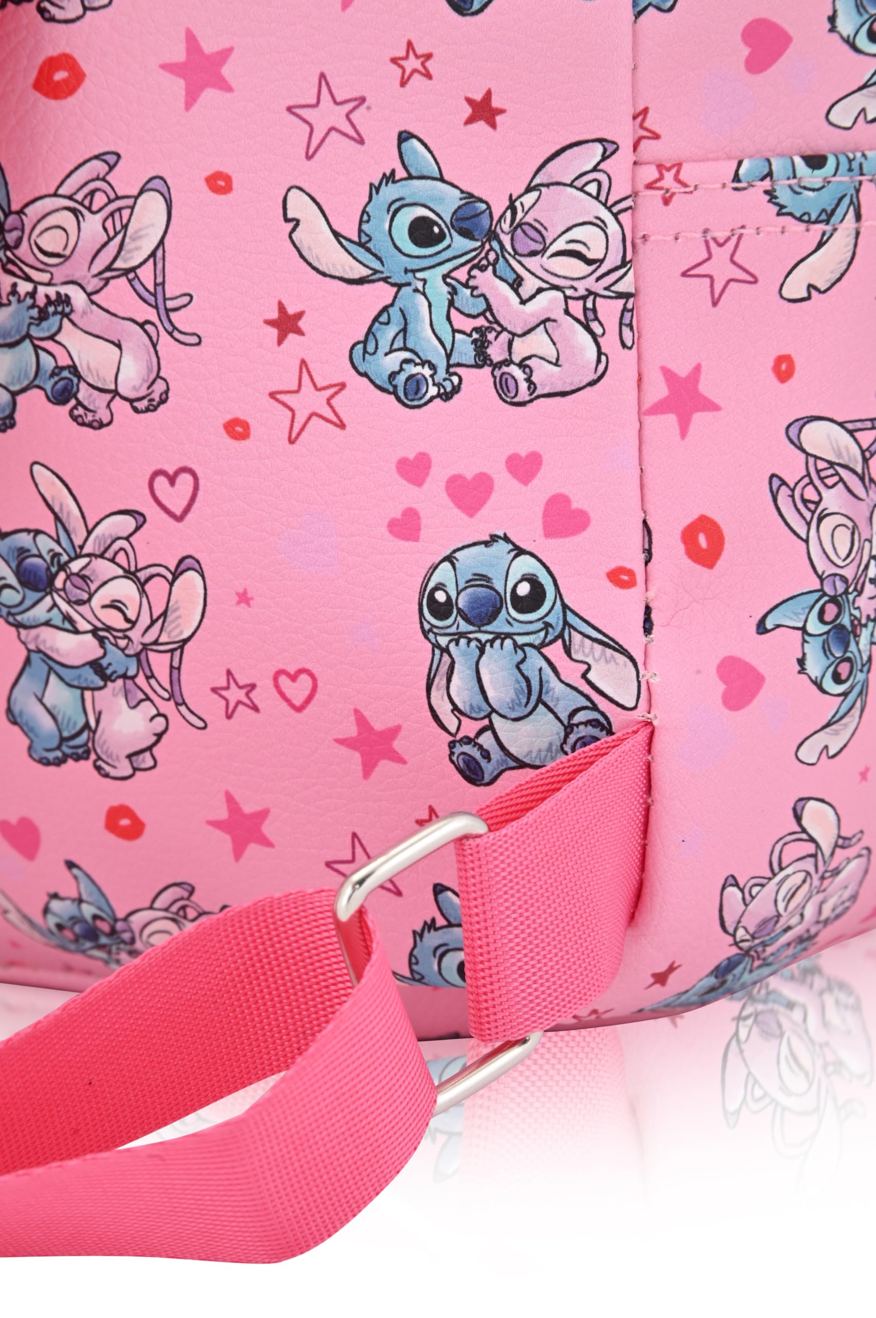 Disney Lilo and Stitch Backpack for Women, Men, Unisex | Cute PU Leather 10" Mini Backpack Purse | Stitch Bag & Accessories