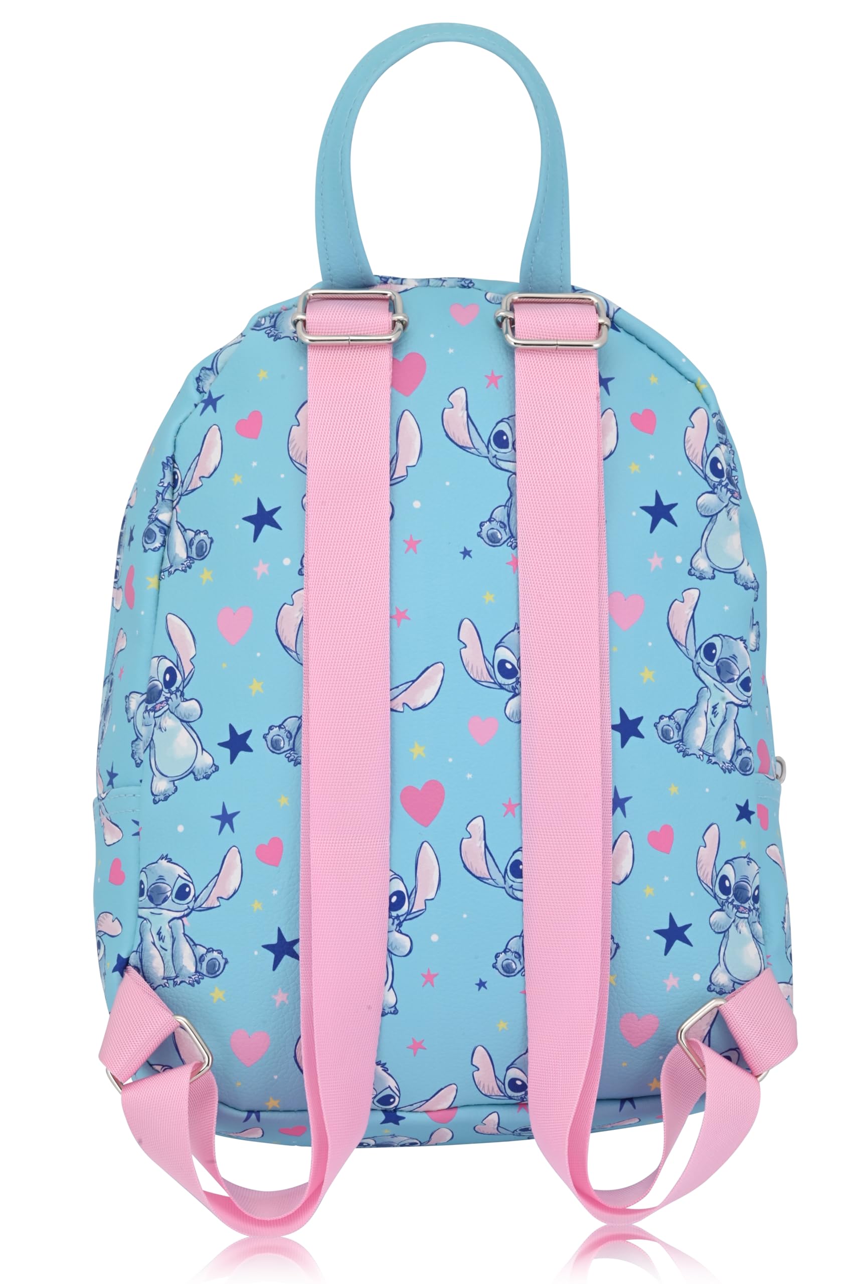 Disney Lilo and Stitch Backpack for Women, Men, Unisex | Cute PU Leather 10" Mini Backpack Purse | Stitch Bag & Accessories