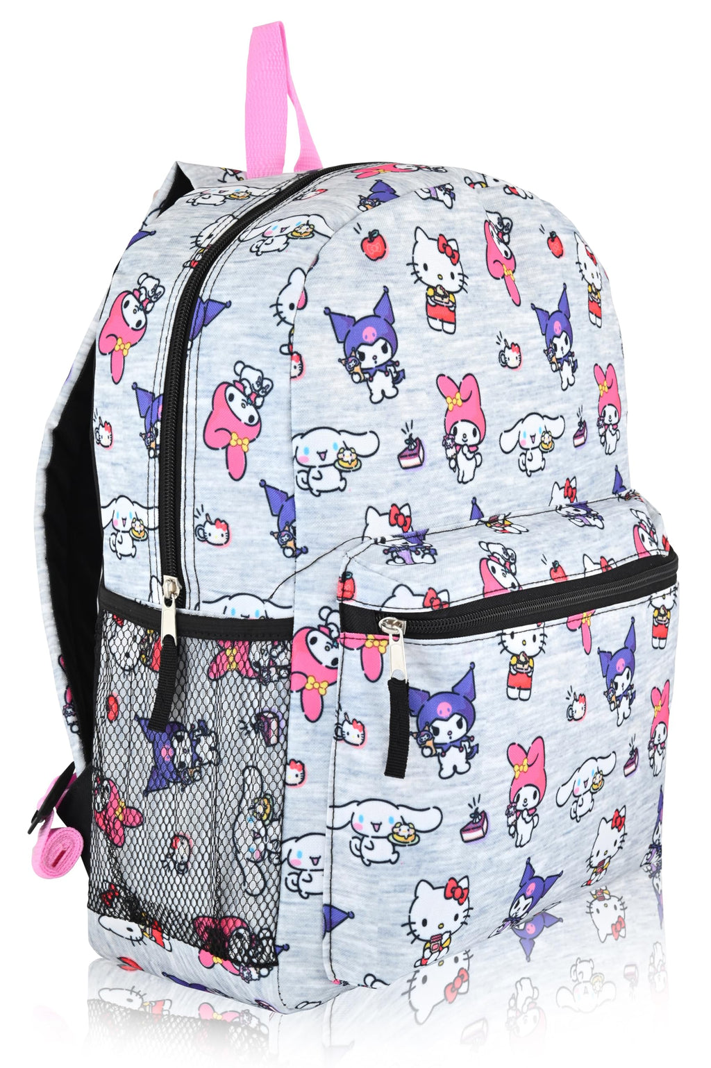 Sanrio Hello Kitty Backpack for Girls, Boys, Adults, Toddler Backpack | Hello Kitty and Friends Backpack for School | 16" Small Kids Bookbag Knapsack for Girls, Boys | Hello Kitty Bag Cute Backpack