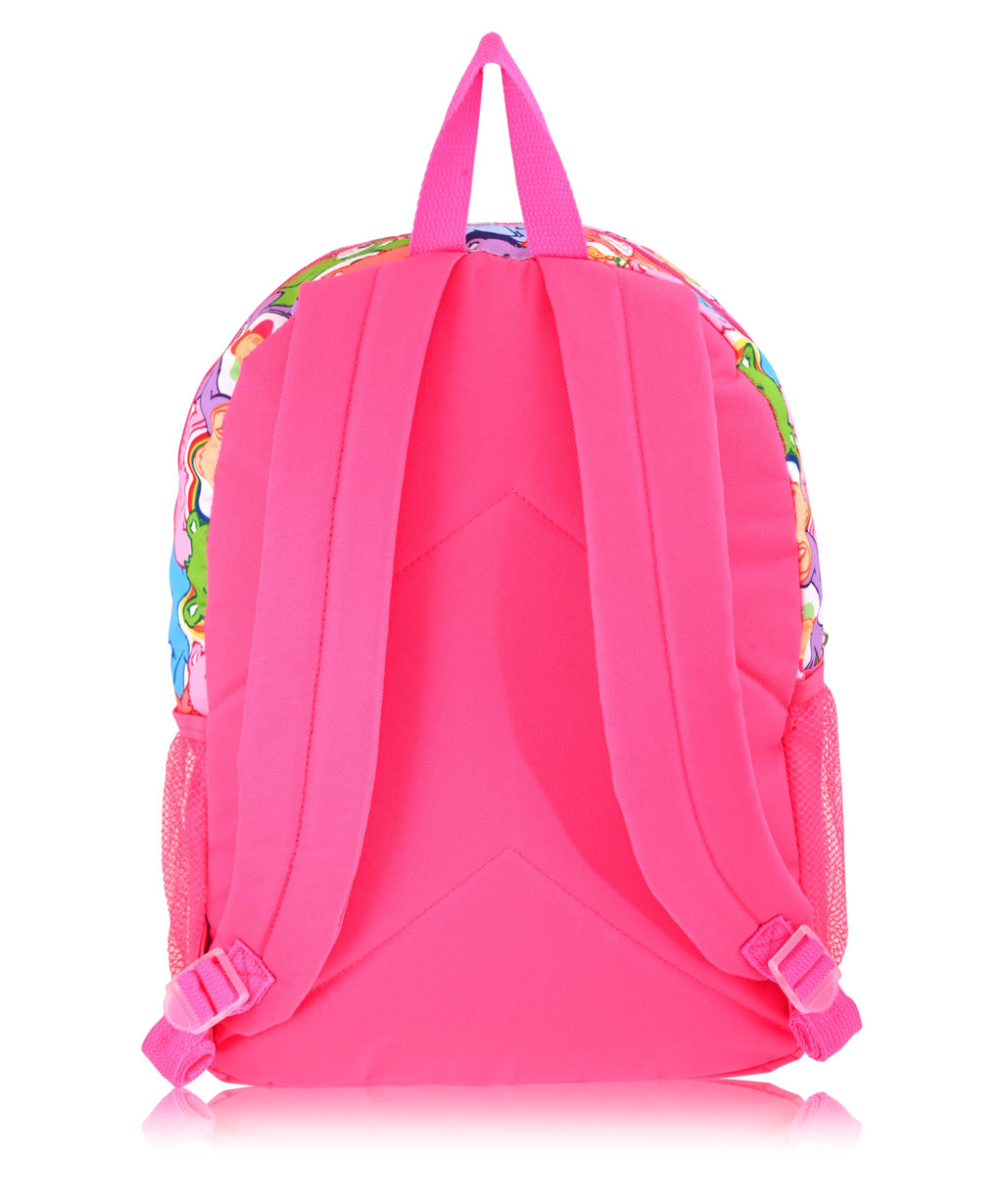 Fast Forward Care Bears Backpack for School - 16" Small Kids Bookbag Knapsack for Girls, Boys, Toddlers (Multicolor All Over Print)