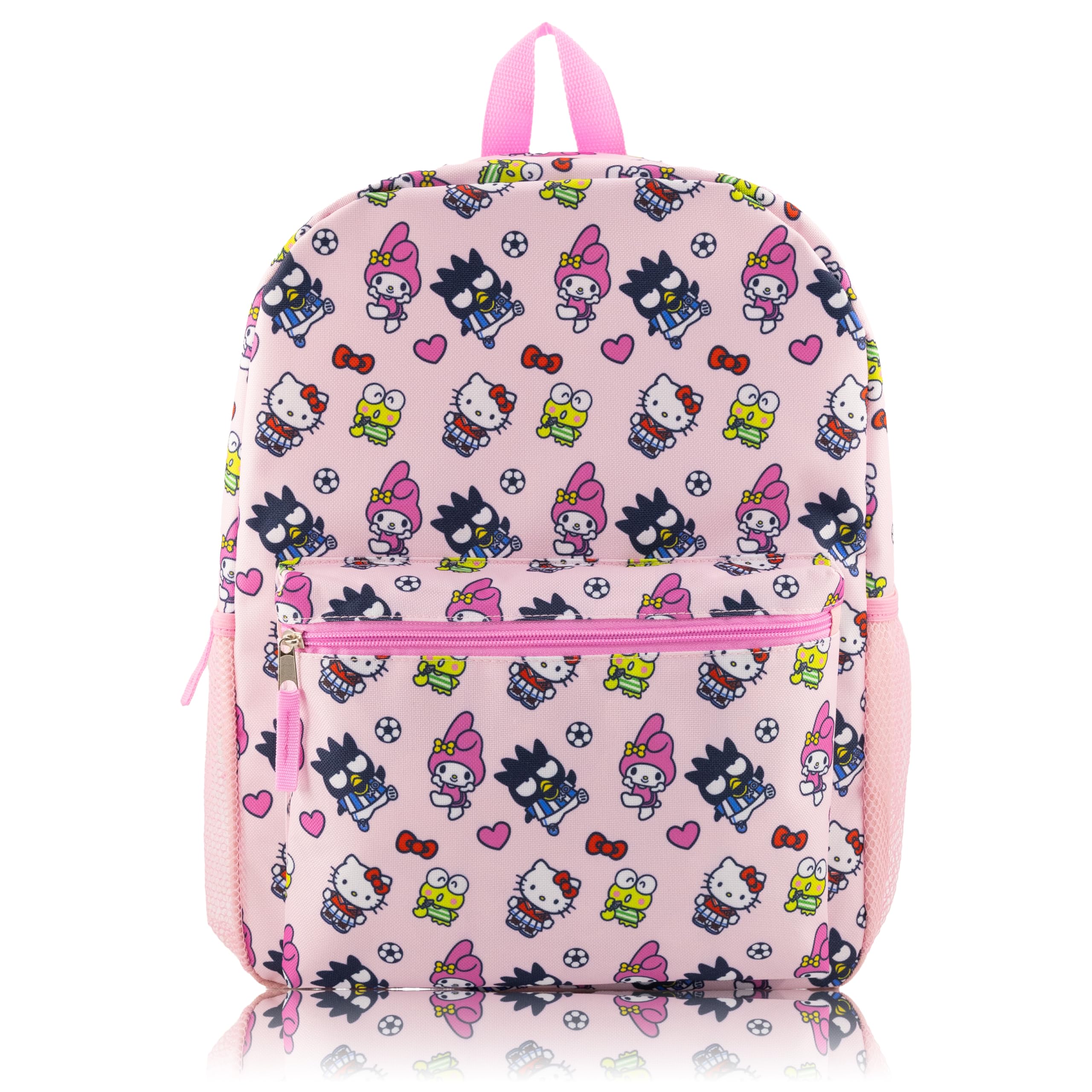 Fast Forward Hello Kitty, Bluey, Stitch or Strawberry Shortcake Backpack for Kids | Classic Bookbag for Girls, Boys, Unisex