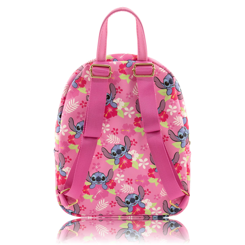 Disney Lilo and Stitch Backpack for Women, Men, Unisex | Cute PU Leather 10" Mini Backpack Purse | Stitch Bag & Accessories
