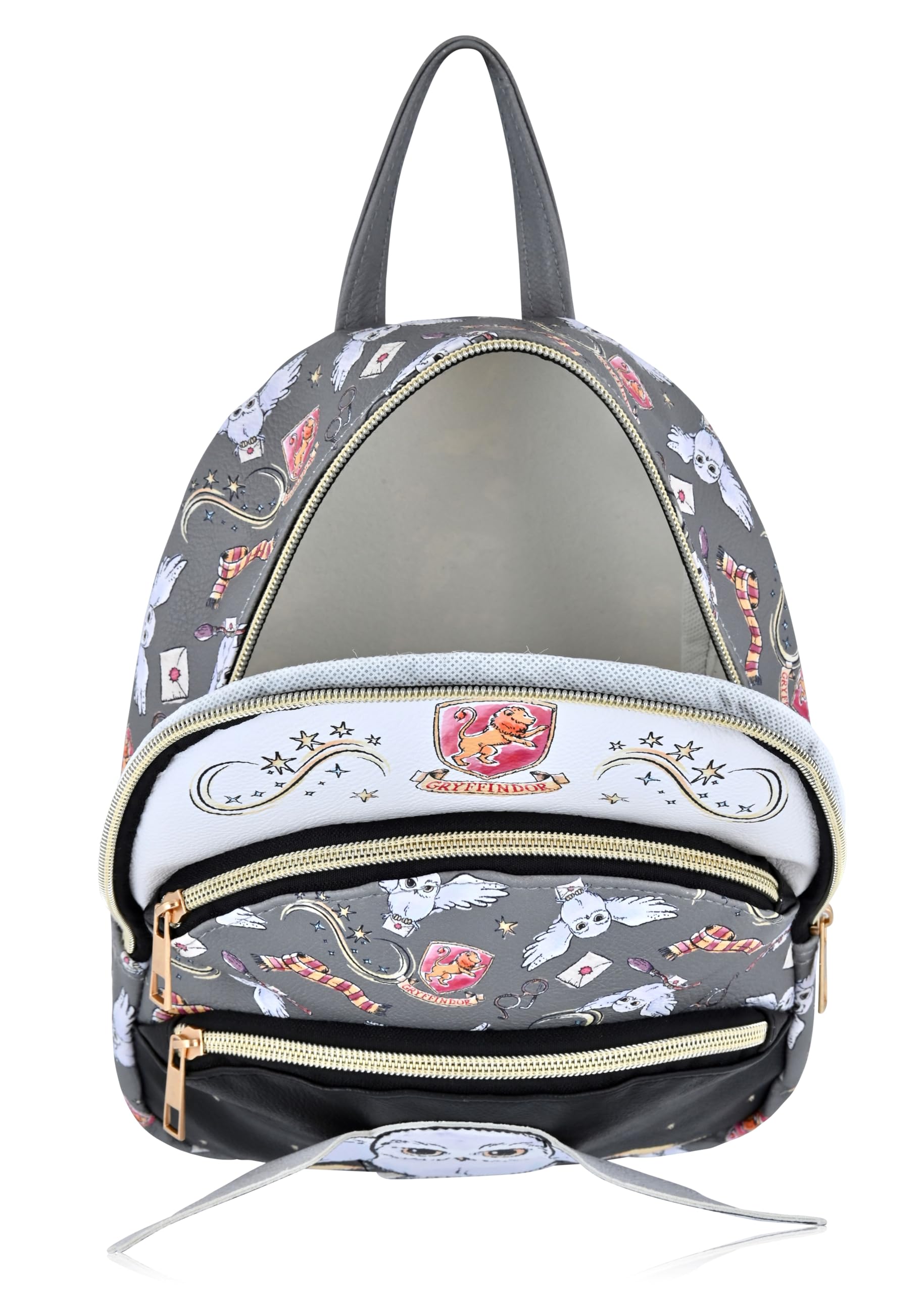 Fast Forward Harry Potter Backpack for Men, Women, Unisex | Cute PU Leather 10" Mini Backpack Purse