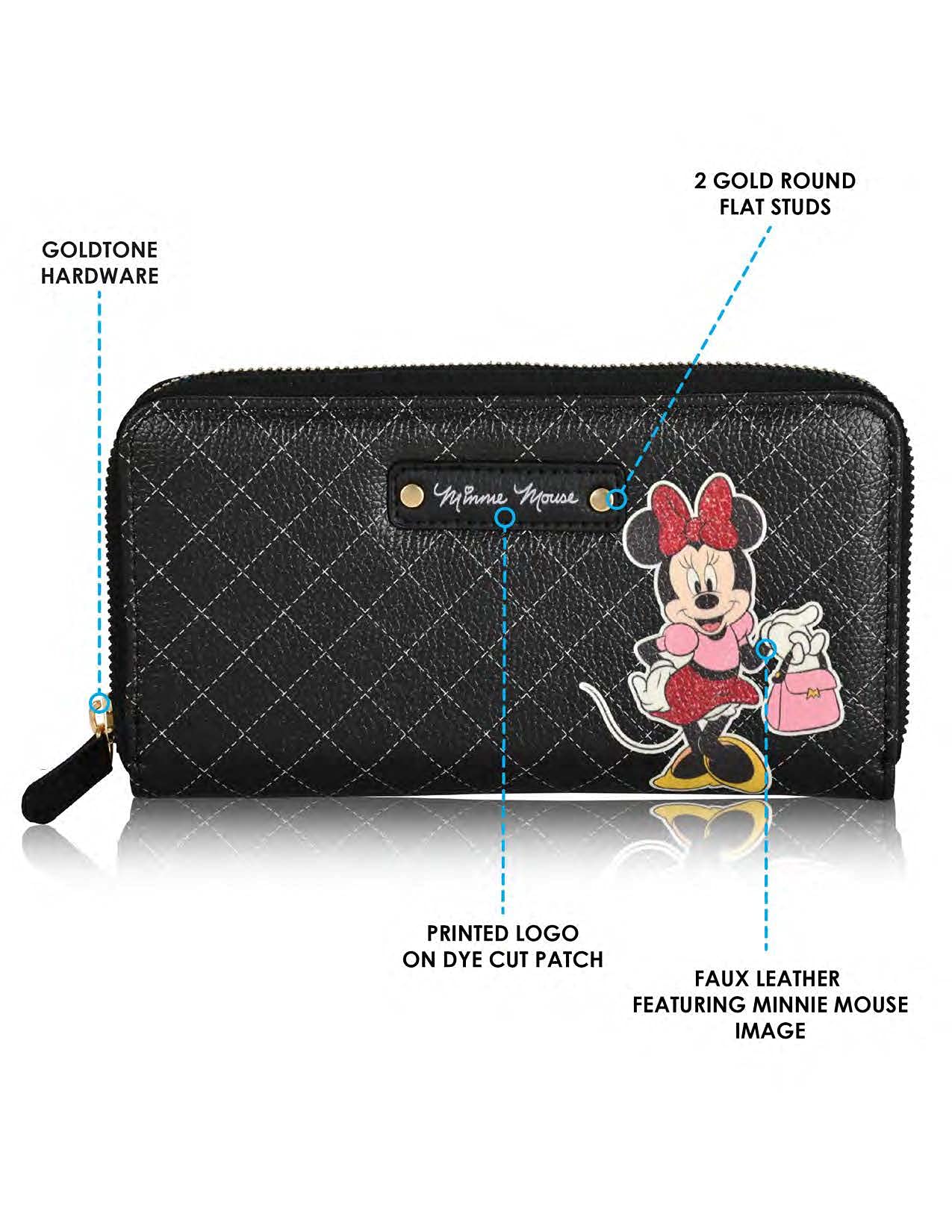 Mickey Mouse Premium Zip Wallet - Mickey Mouse Classic Zip Wallet
