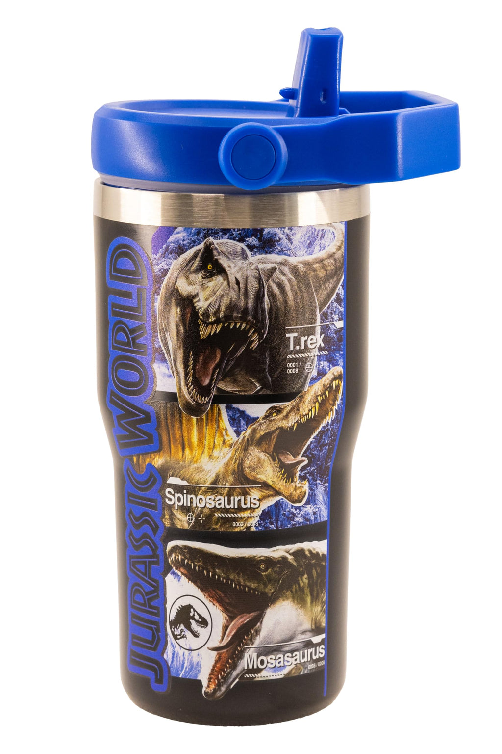 Jurassic World or Hello Kitty Insulated Stainless Steel Water Bottle with Handle | 20 Oz Insulated Water Bottle