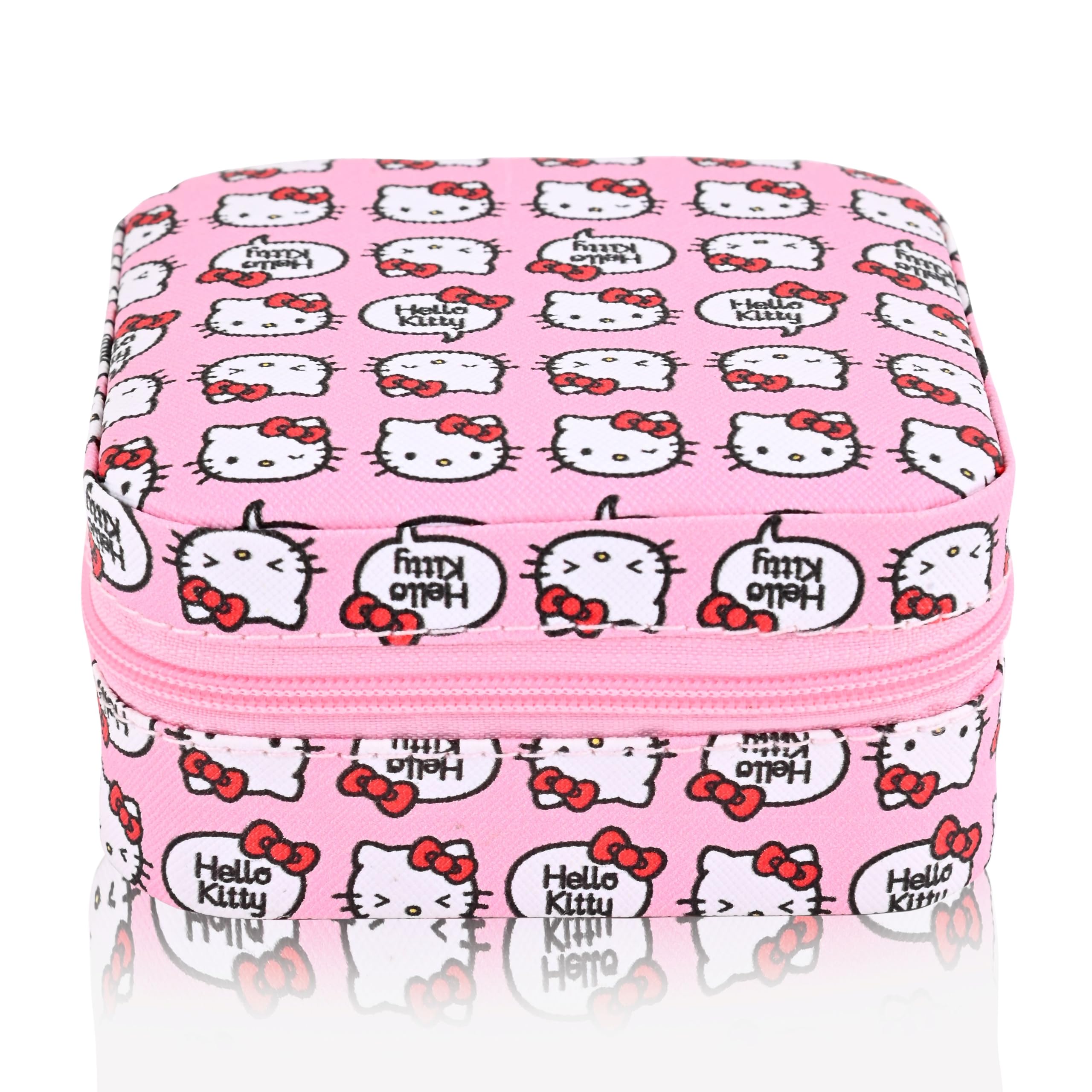 Fast Forward Sanrio Hello Kitty Jewelry Box for Women | Multiple Compartment Jewelry Organizer and Storage Jewelry Holder Gift Box