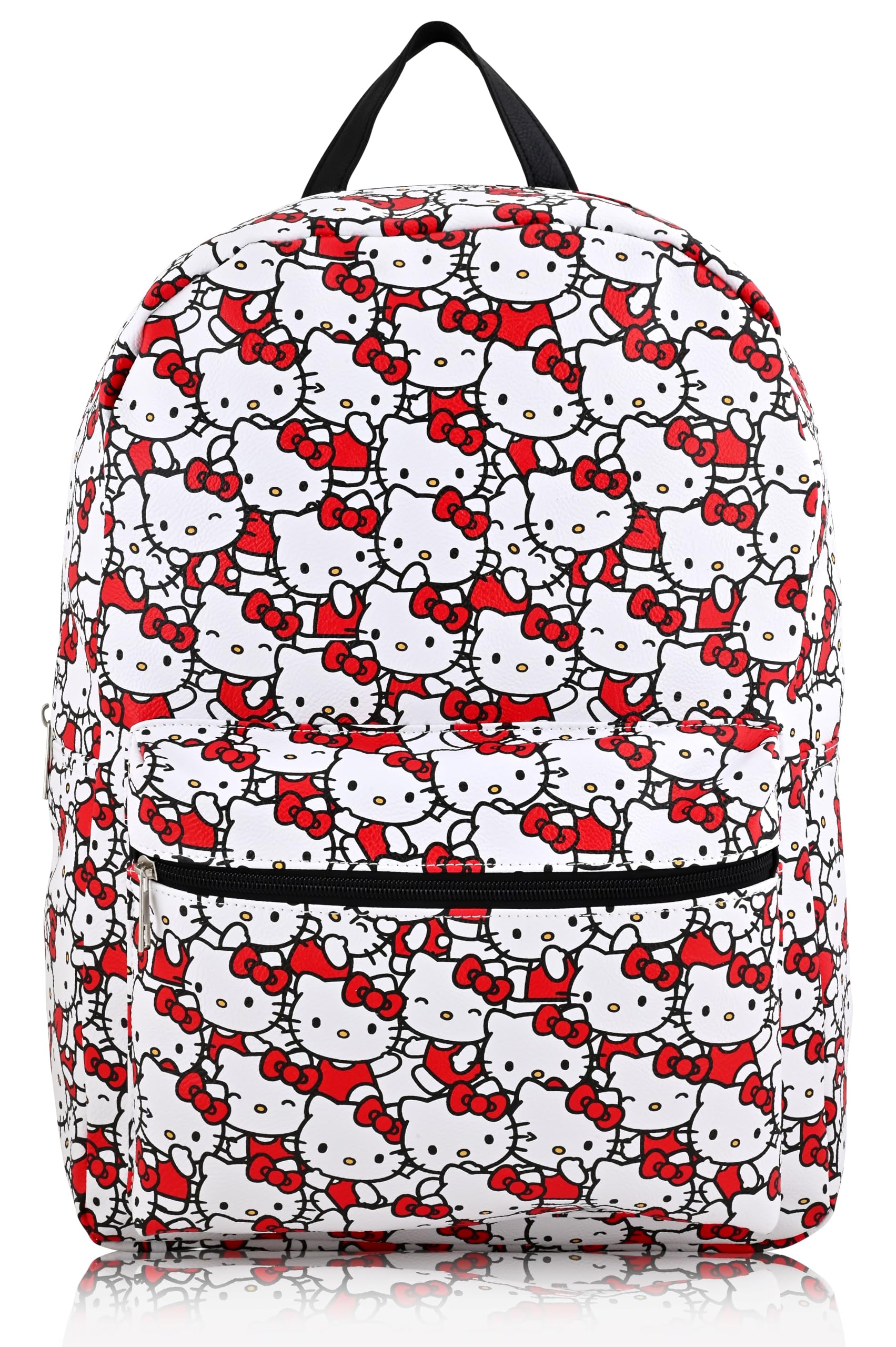 Hello Kitty, Stitch, Princess, Care Bears or Mickey Mouse Backpack for Women, Men, Unisex | Cute PU Leather Large Backpack