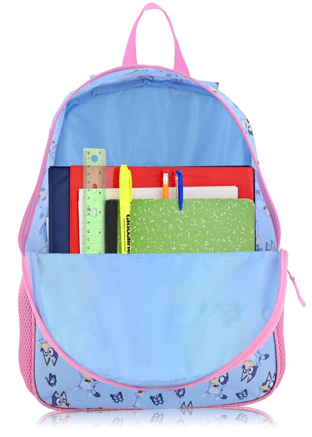 Fast Forward Hello Kitty, Spiderman, Bluey or Stitch Backpack With Lunch Box | Unisex Insulated Lunch Bag Lunch Box