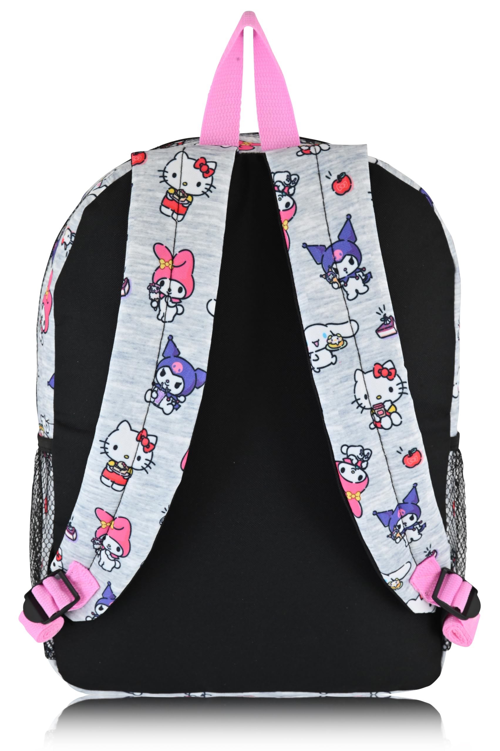 Sanrio Hello Kitty Backpack for Girls, Boys, Adults, Toddler Backpack | Hello Kitty and Friends Backpack for School | 16" Small Kids Bookbag Knapsack for Girls, Boys | Hello Kitty Bag Cute Backpack