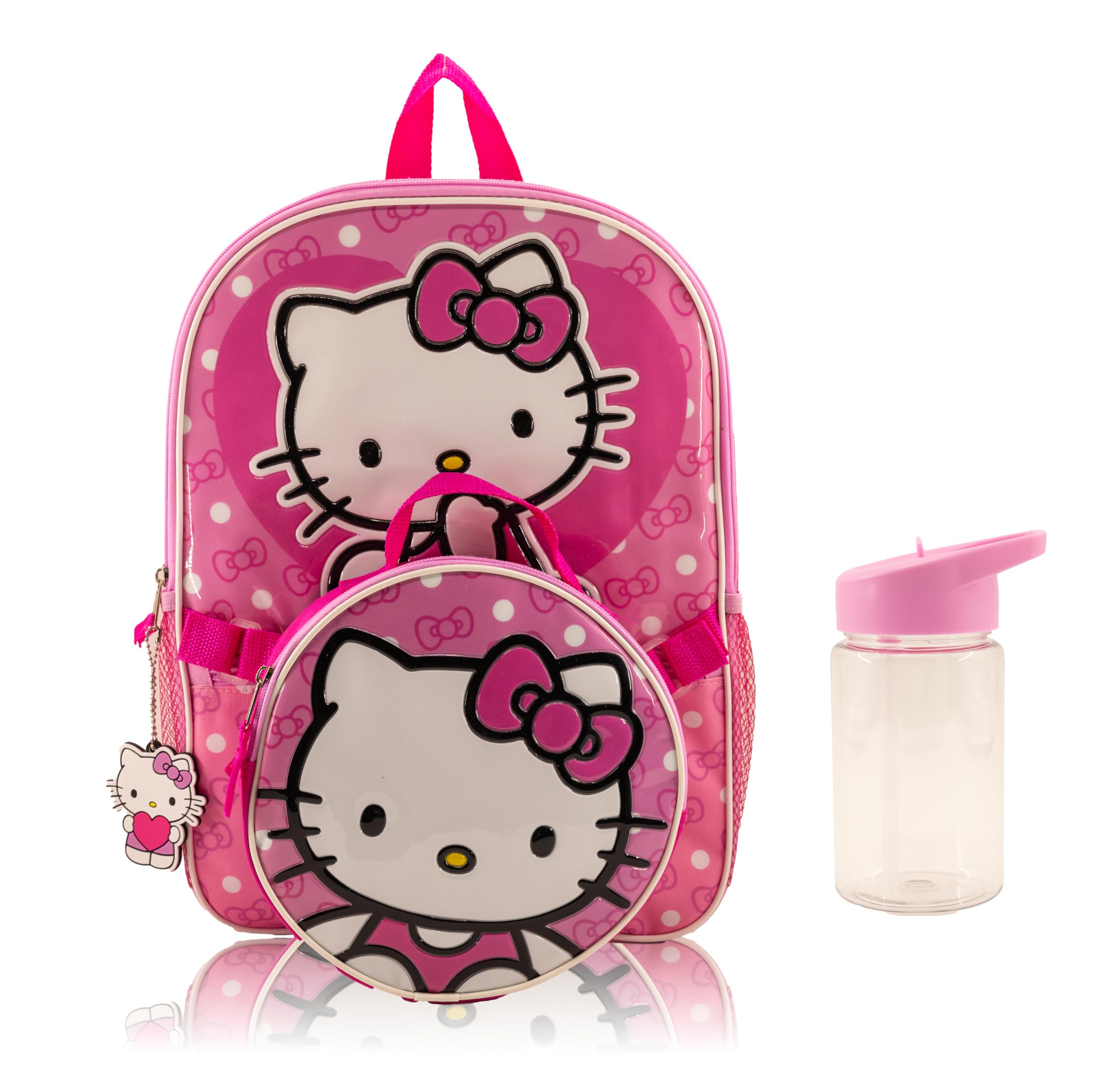 Disney or Sanrio Backpack Set for Girls | 3-Piece Travel Daypack Backpack