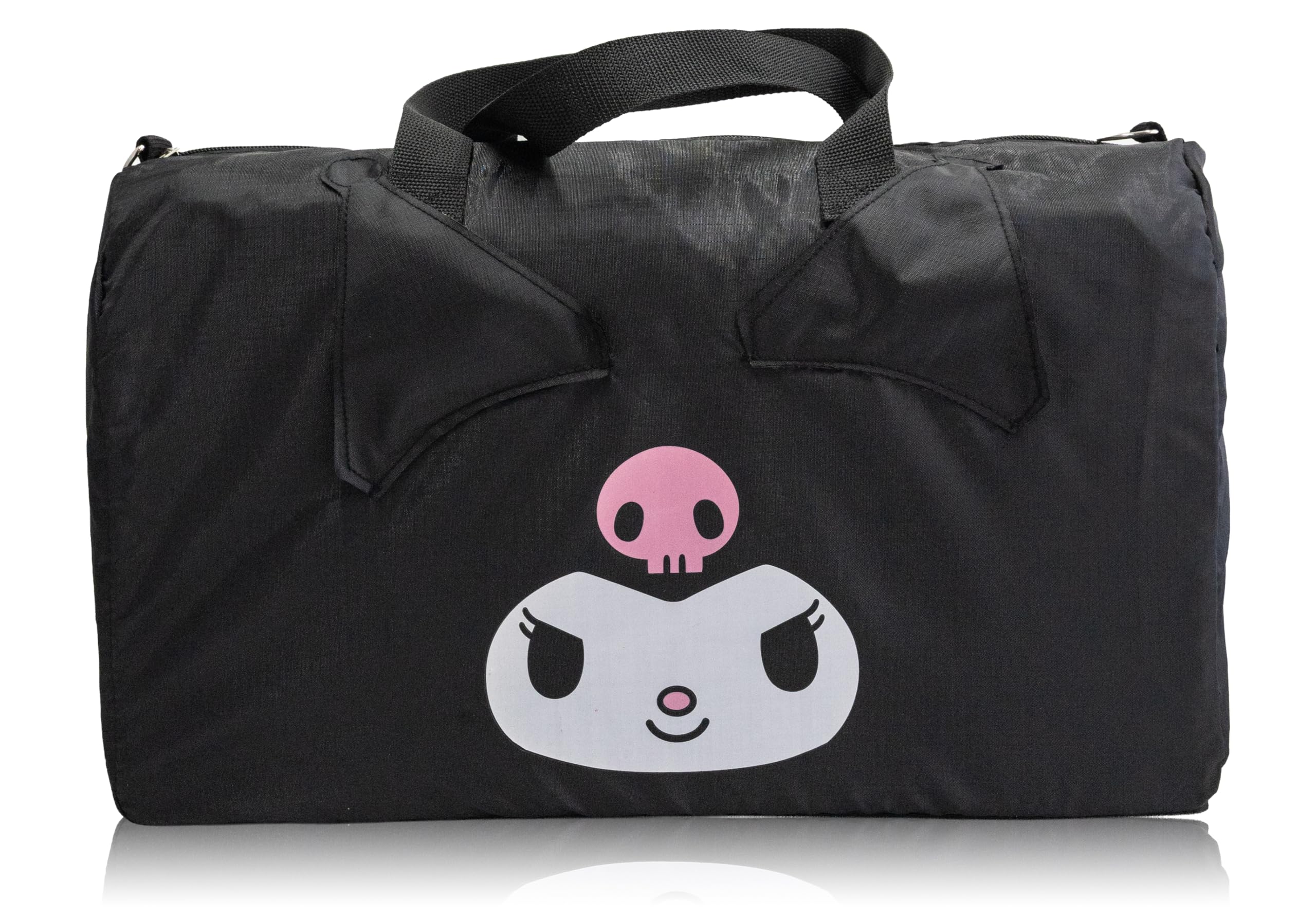 Stitch, Spiderman, Paw Patrol or Hello Kitty Duffle Bag | Lightweight Foldable Travel Duffel with Shoulder Strap & Luggage Sleeve