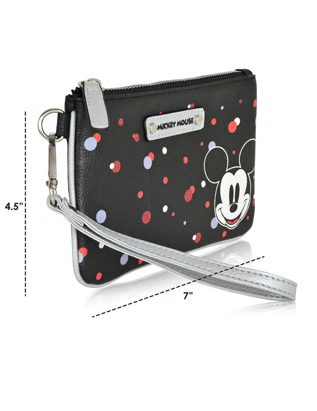 Minnie Mouse Premium Wrist Wallet - Mickey & Minnie Mouse Classic Wrist Wallet