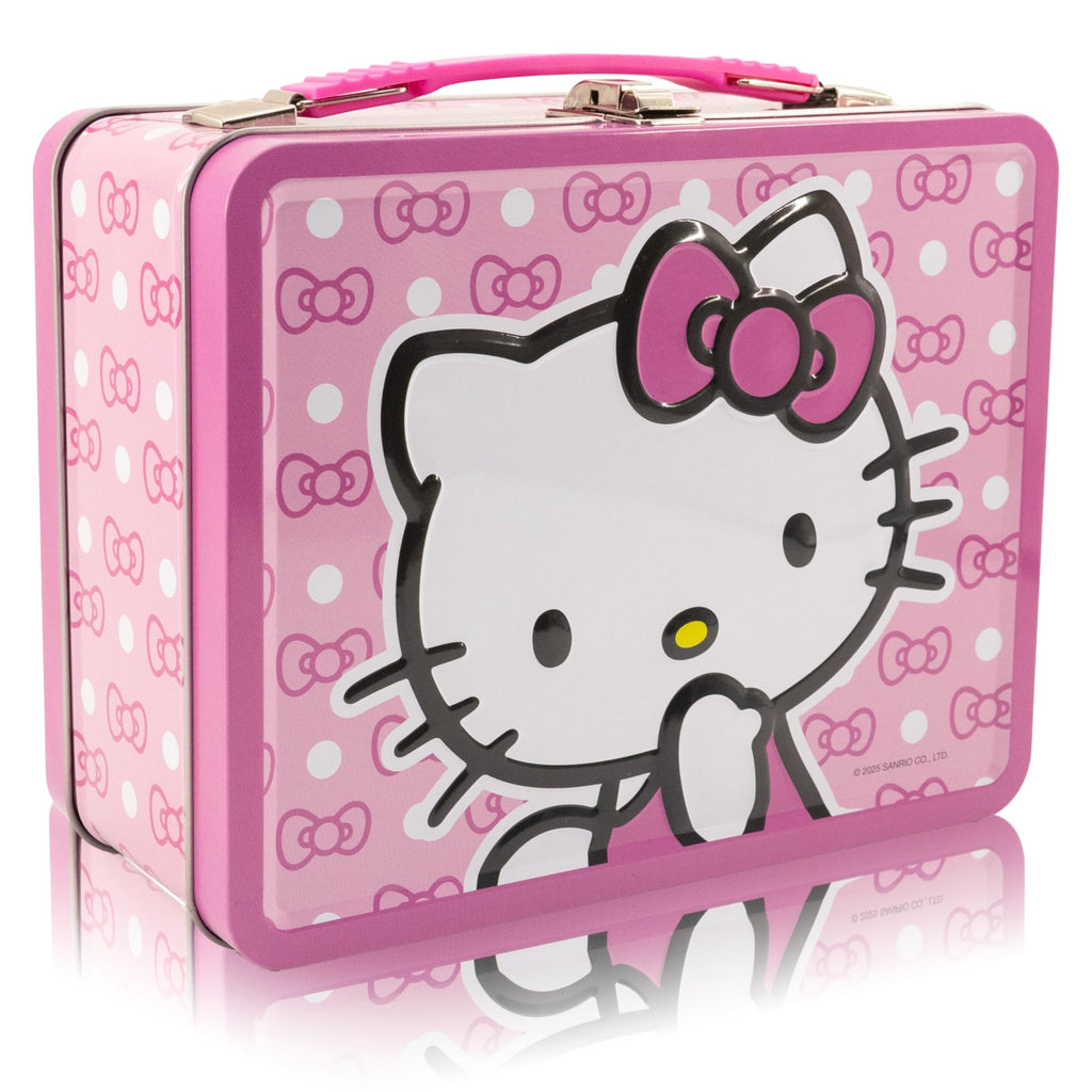Fast Forward Stitch, Spiderman, Bluey or Hello Kitty Tin Lunch Box for Kids | Stitch Tin Lunchbag for Boys, Girls, Unisex