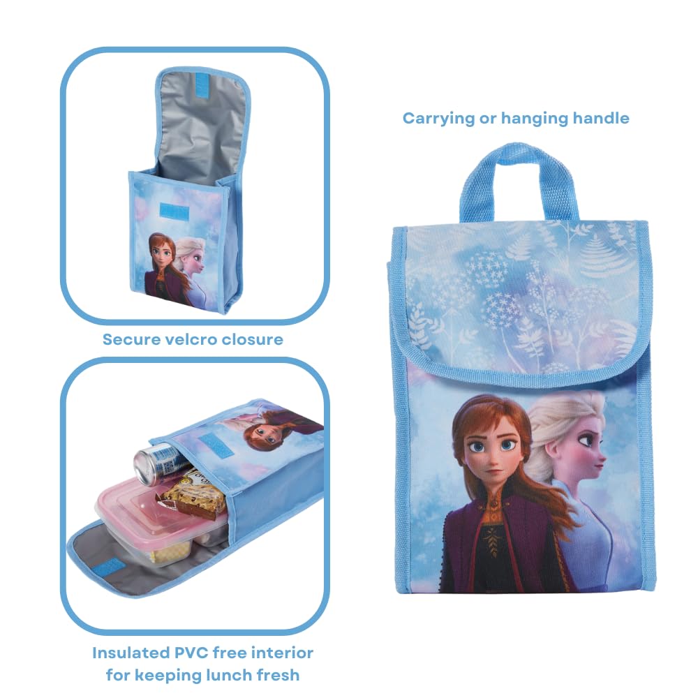 Backpack Set for Kids, 16 inch with Lunch Bag and Water Bottle