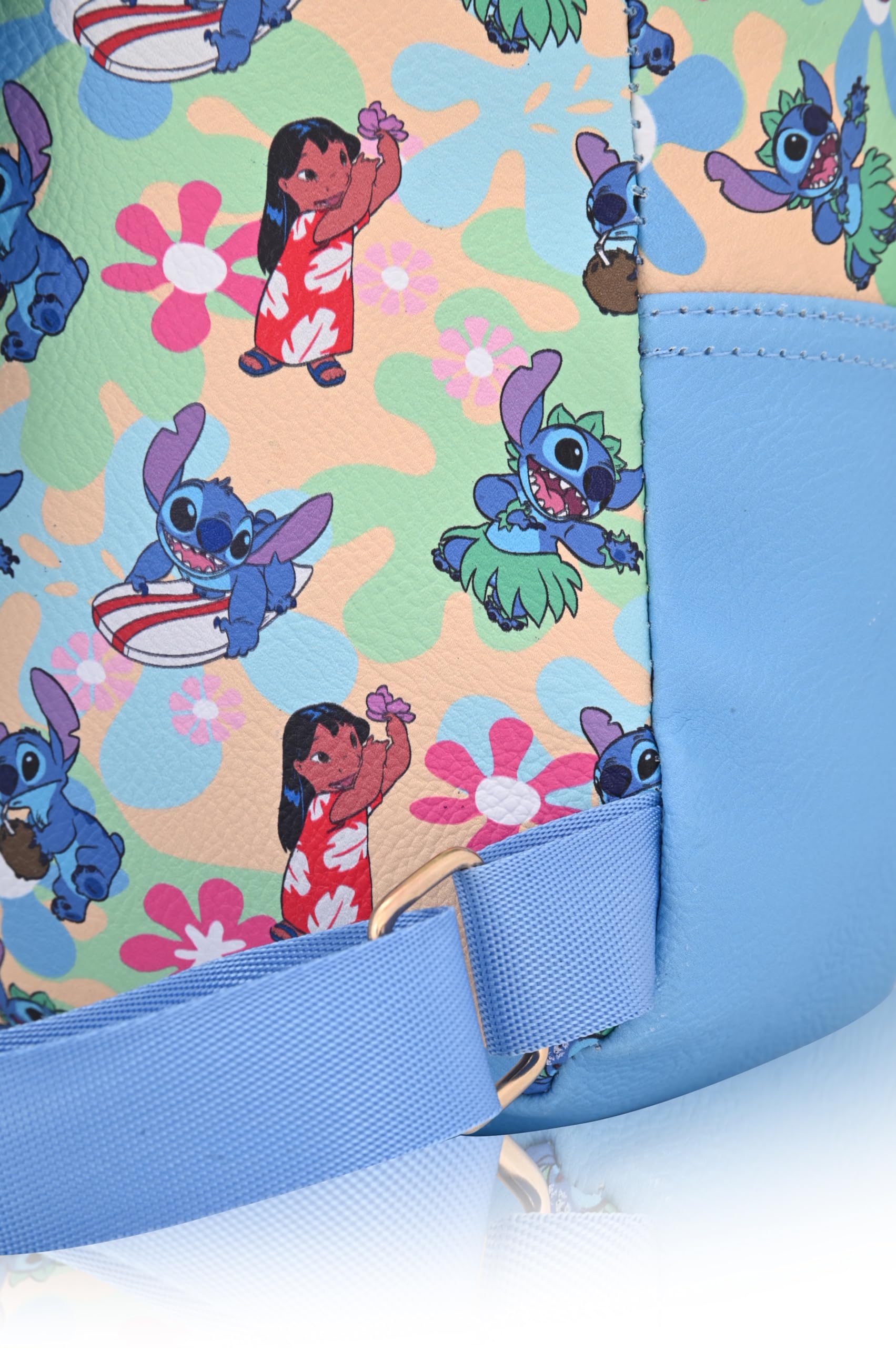 Disney Lilo and Stitch Backpack for Women, Men, Unisex | Cute PU Leather 10" Mini Backpack Purse | Stitch Bag & Accessories
