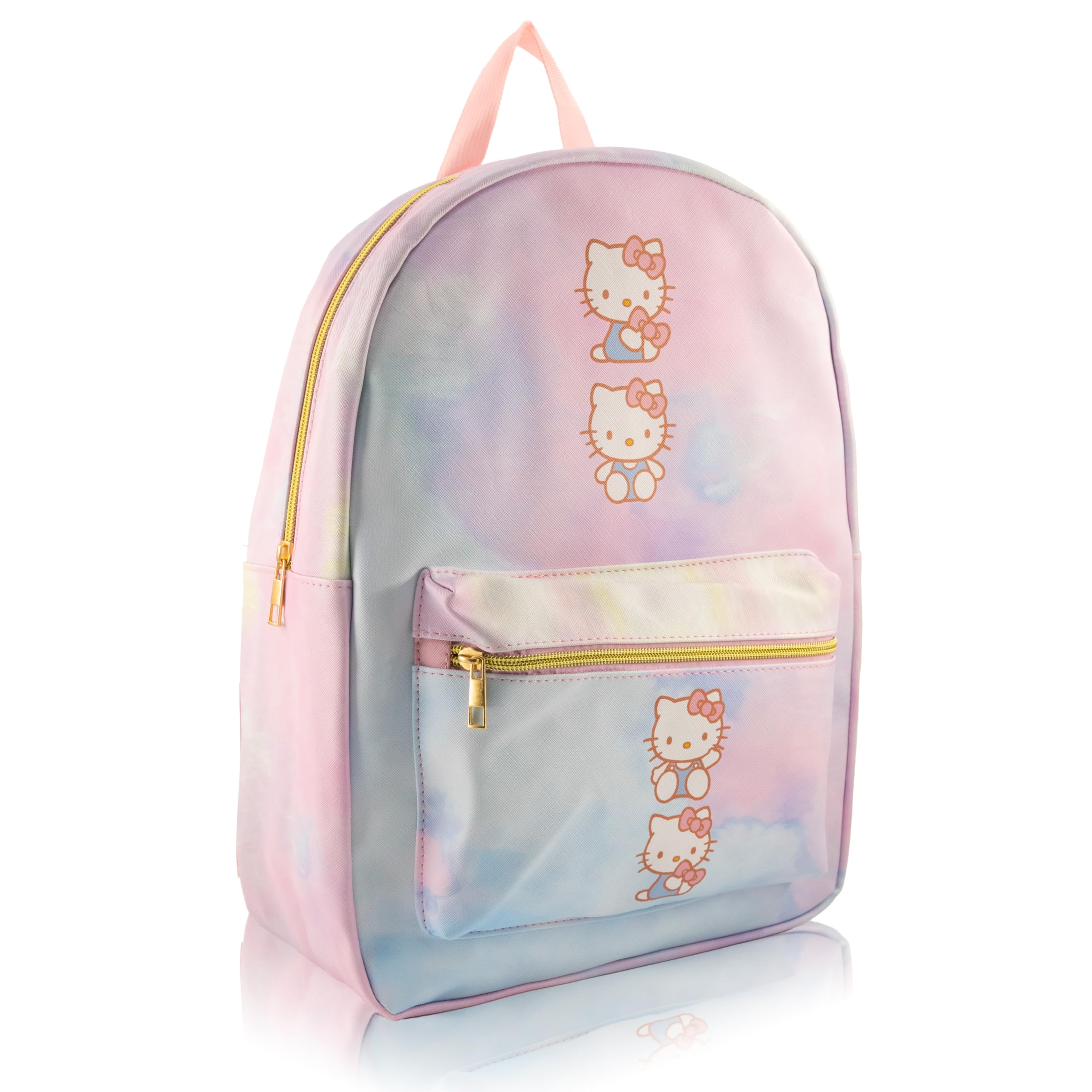 Hello Kitty, Stitch, Princess, Care Bears or Mickey Mouse Backpack for Women, Men, Unisex | Cute PU Leather Large Backpack