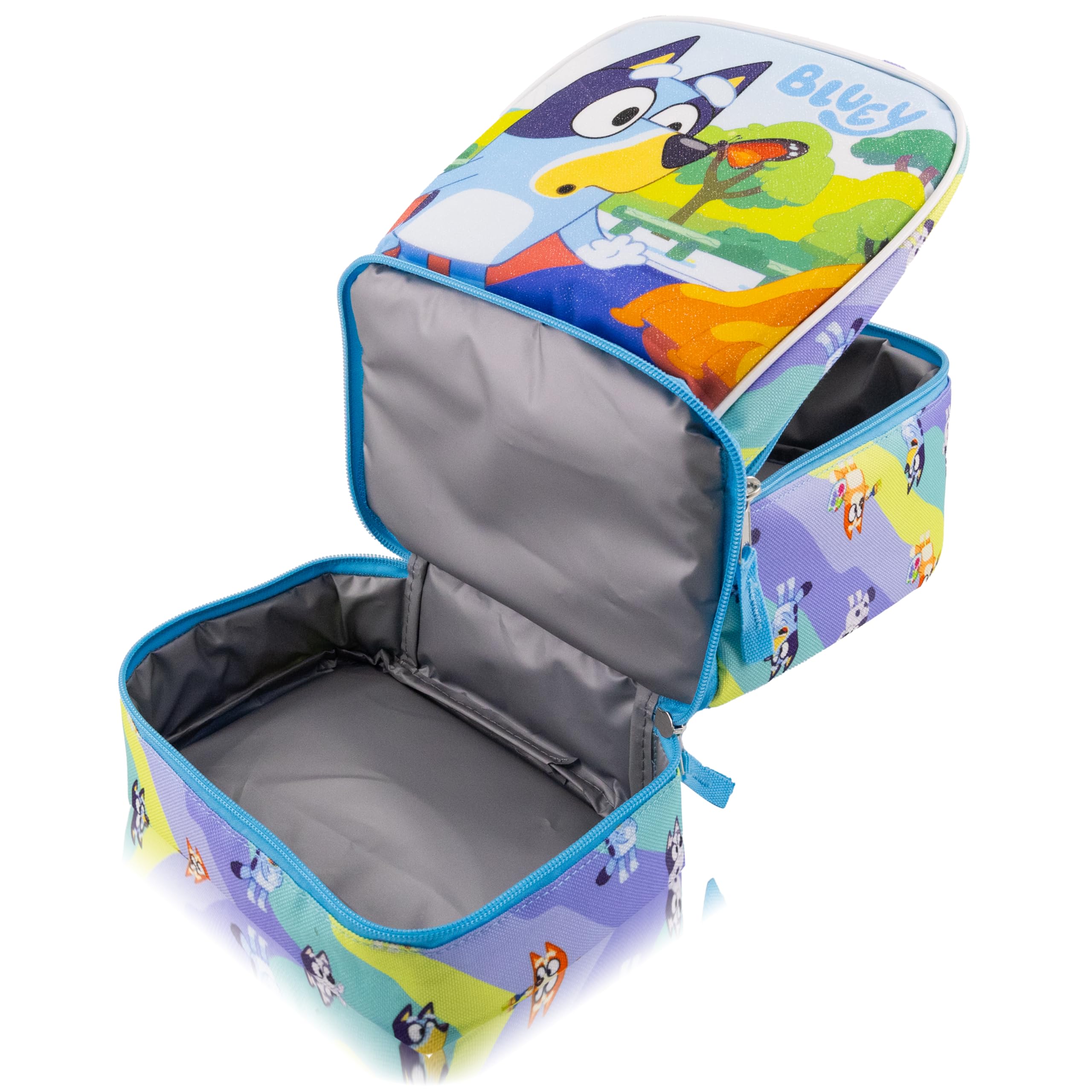 Fast Forward Officially Licensed Lunch Box for Kids | Insulated Lunch Bag Lunch Box for Boys, Girls, Toddlers | Kids Reusable Lunchbox