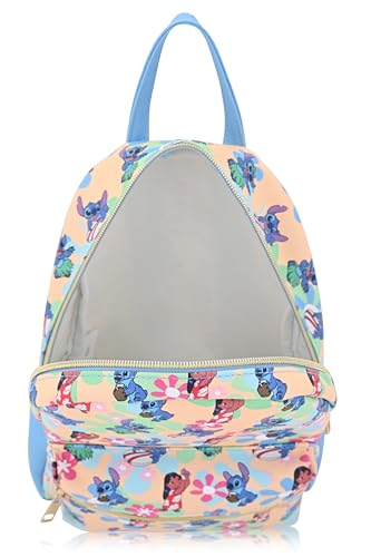 Disney Lilo and Stitch Backpack for Women, Men, Unisex | Cute PU Leather 10" Mini Backpack Purse | Stitch Bag & Accessories