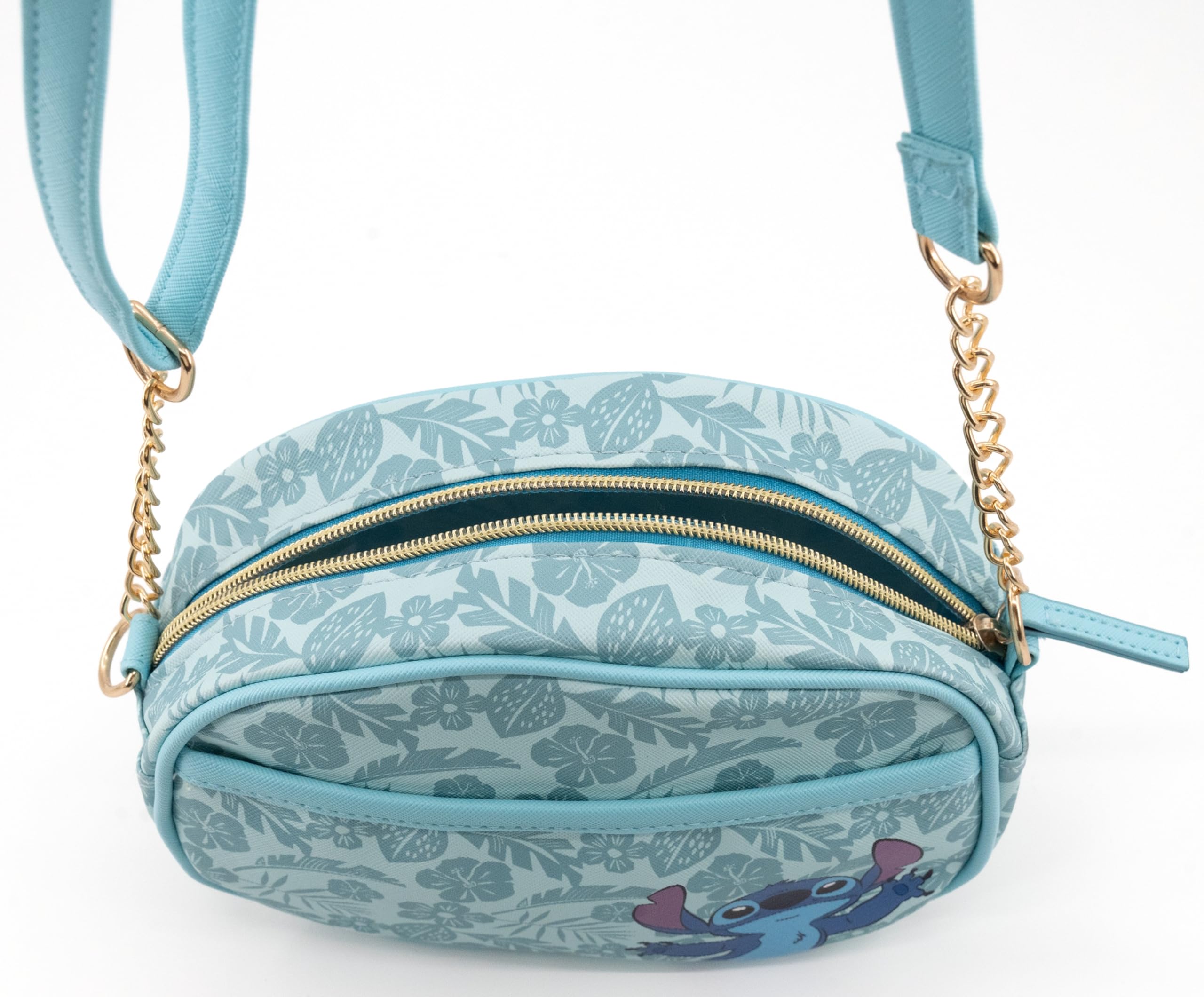 Disney Sanrio Bluey Purse Crossbody Handbag for Women | Metallic Vinyl Women's Shoulder Handbag