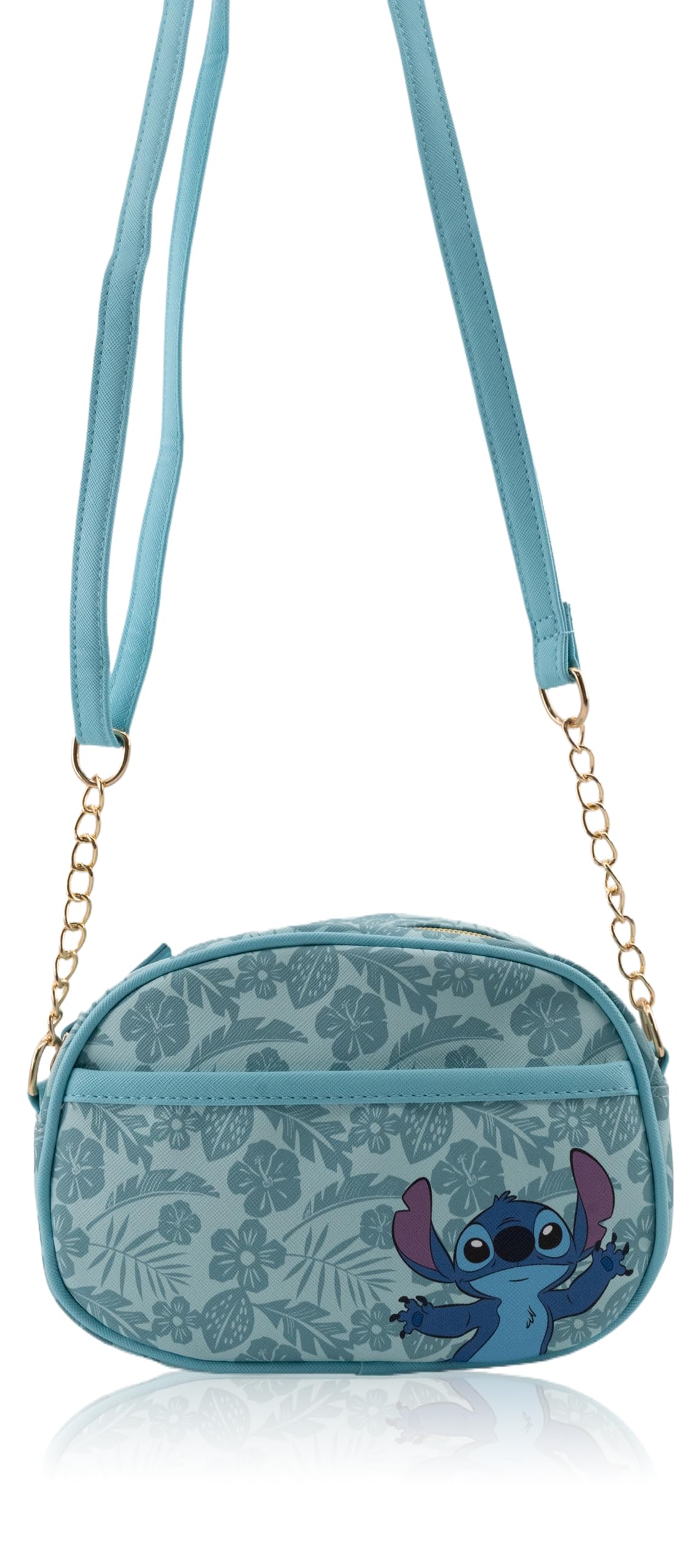Disney Sanrio Bluey Purse Crossbody Handbag for Women | Metallic Vinyl Women's Shoulder Handbag