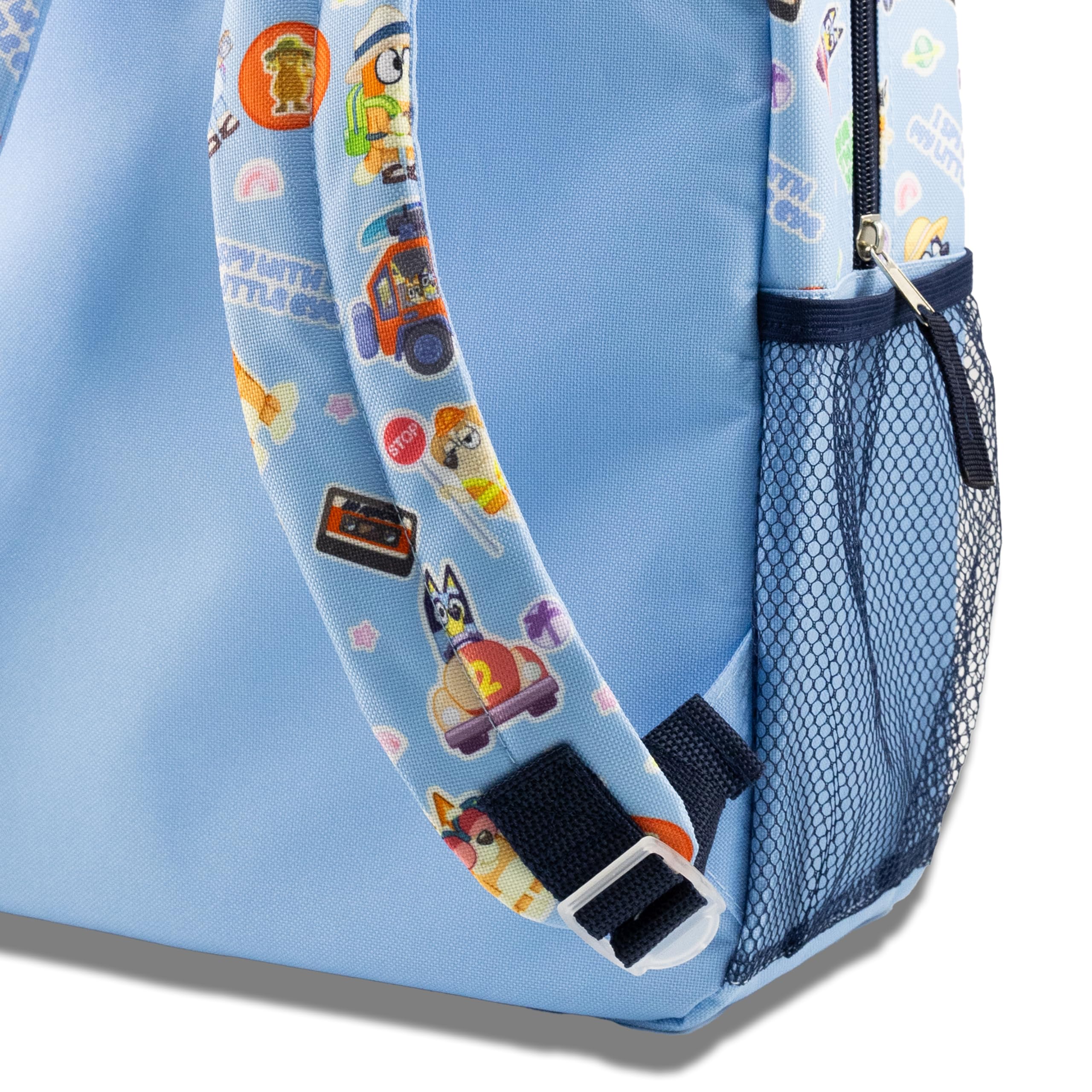 Fast Forward Hello Kitty, Bluey, Stitch or Strawberry Shortcake Backpack for Kids | Classic Bookbag for Girls, Boys, Unisex