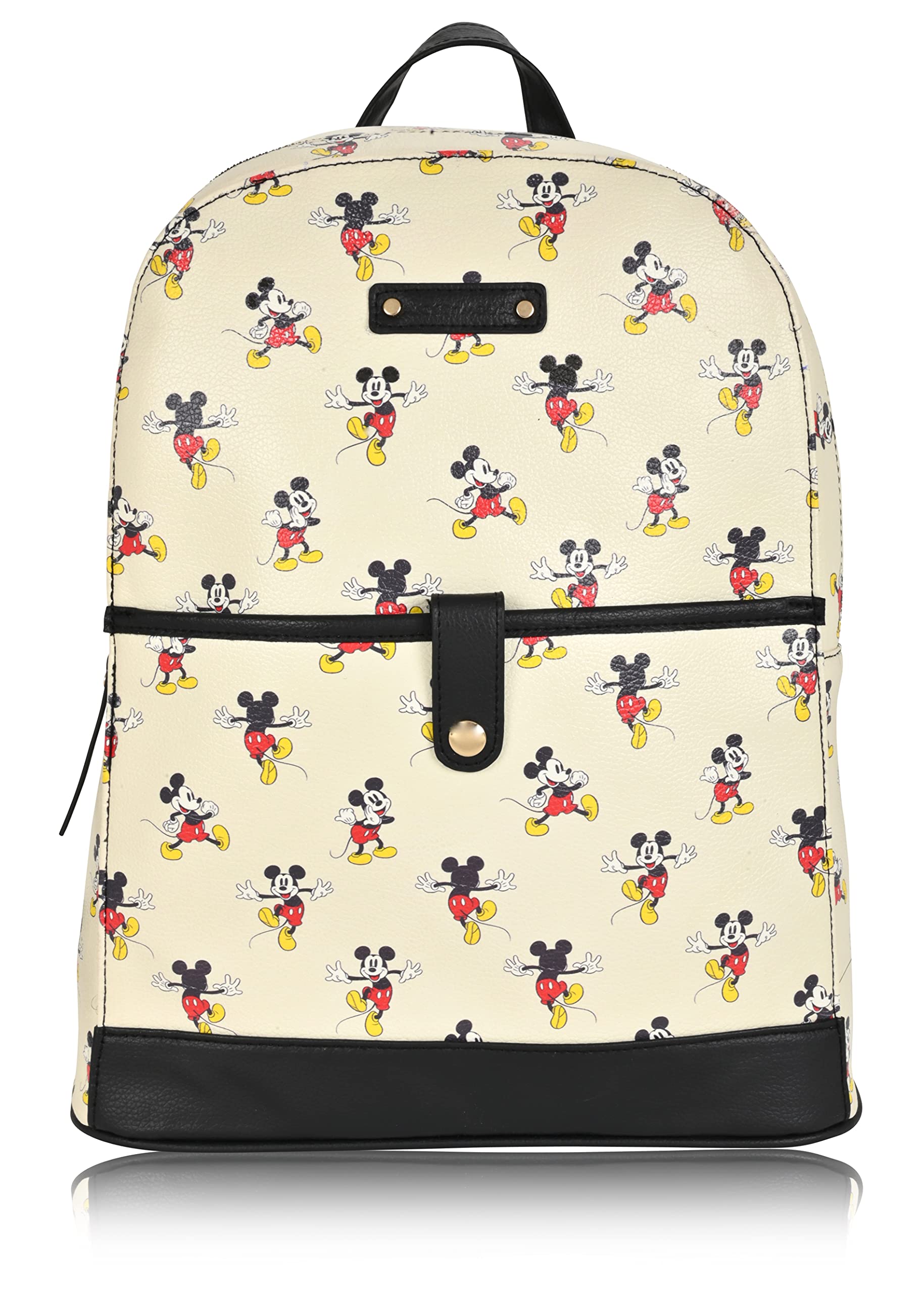 Mickey Mouse Premium Mini Backpack - Mickey Mouse Classic Double Strap 14 Inch Mini Backpack