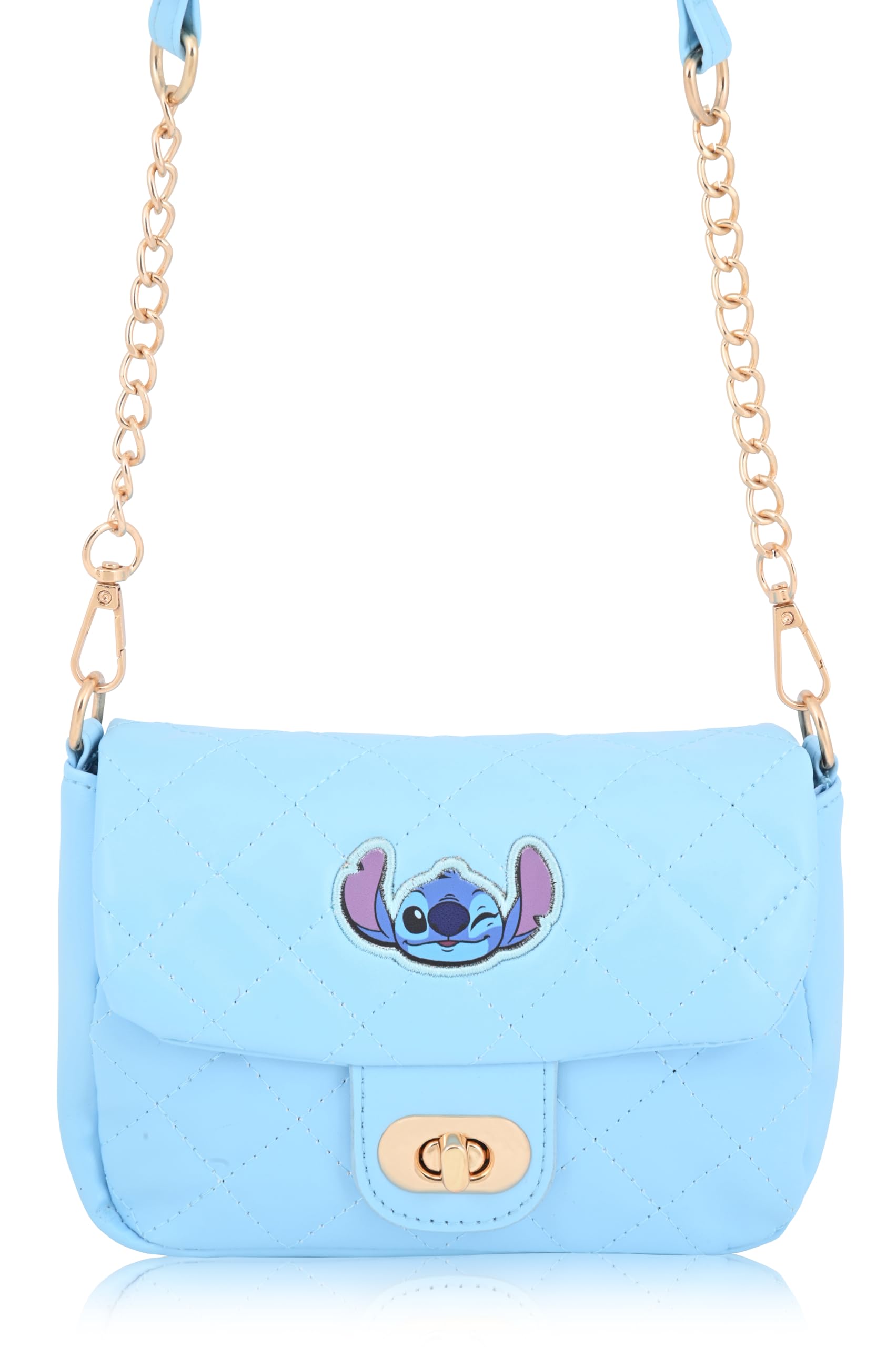 Disney Stitch, Hello Kitty or Bluey Mini Purse Crossbody Handbag for Women | Leather Women's Shoulder Handbag with Logo