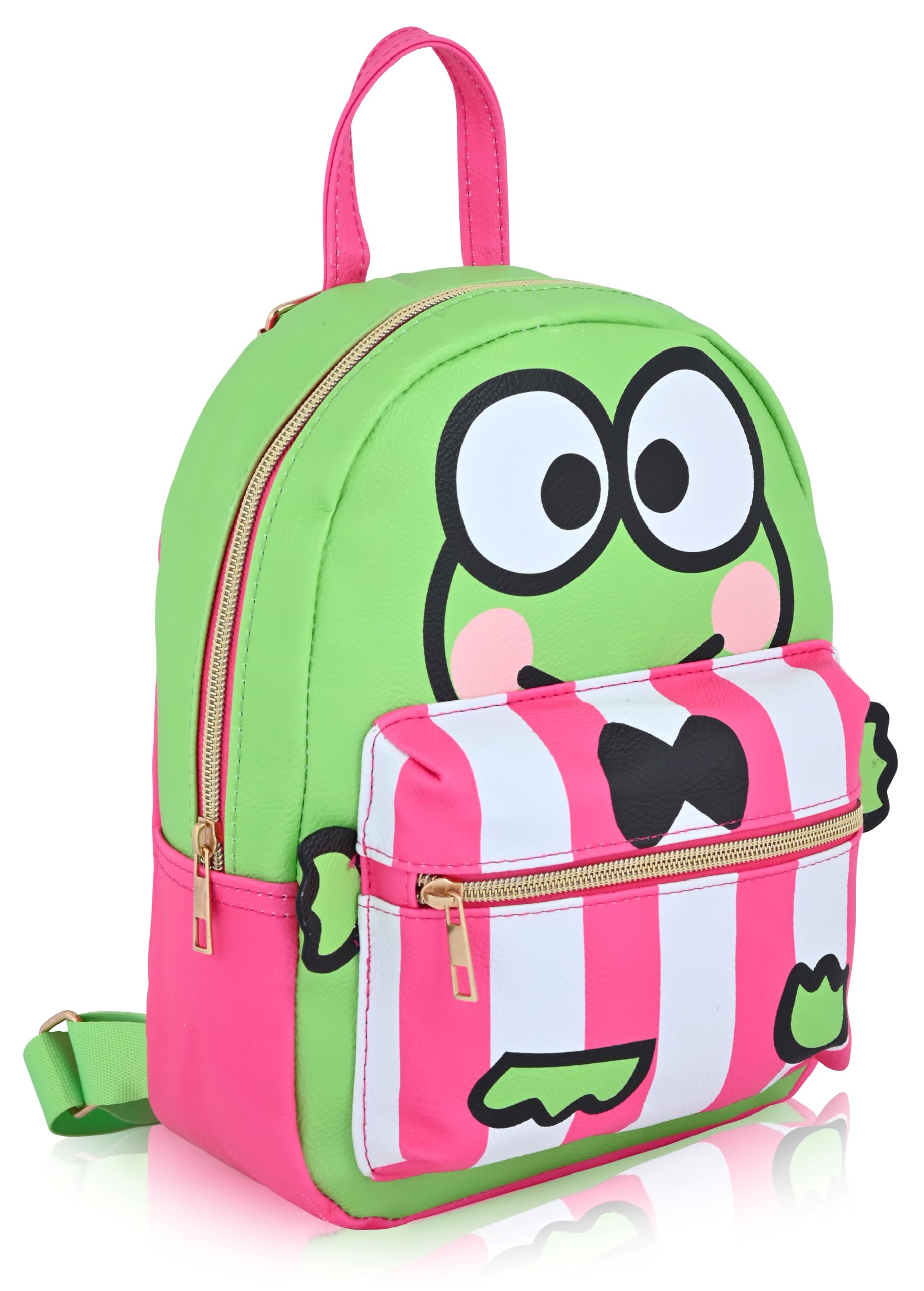 Fast Forward Sanrio Hello Kitty and Friends Backpack for Women, Men, Unisex | Cute PU Leather 10" Mini Backpack