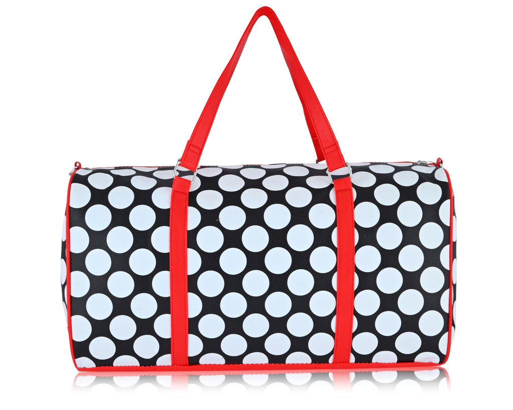 Stitch, Minnie, Mickey, Pooh, Harry Potter, or Jack Skellington 16" Leather Mini Travel Bag, Duffle Bag, Overnight Bag